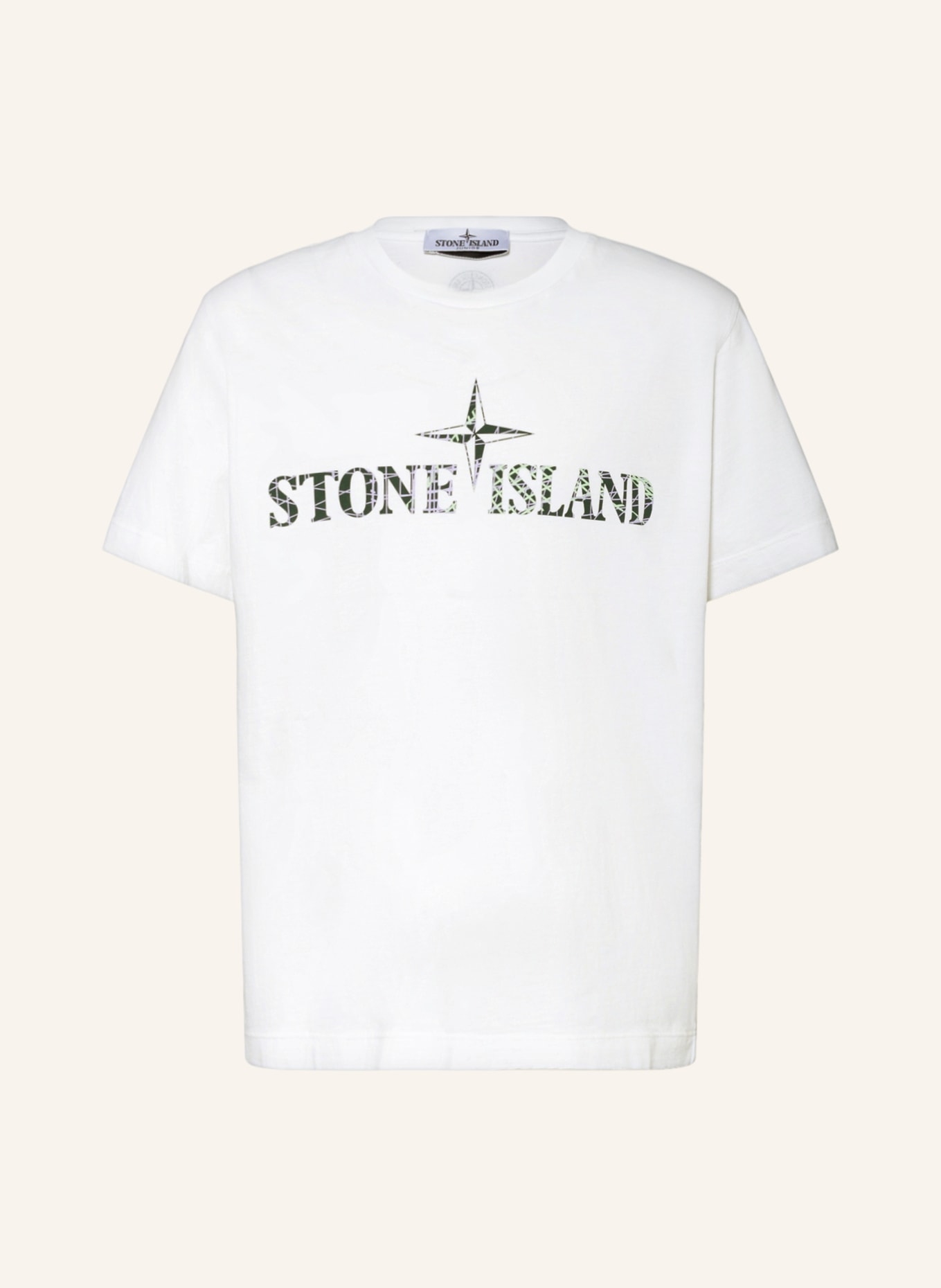 STONE ISLAND JUNIOR T-shirt, Kolor: BIAŁY (Obrazek 1)