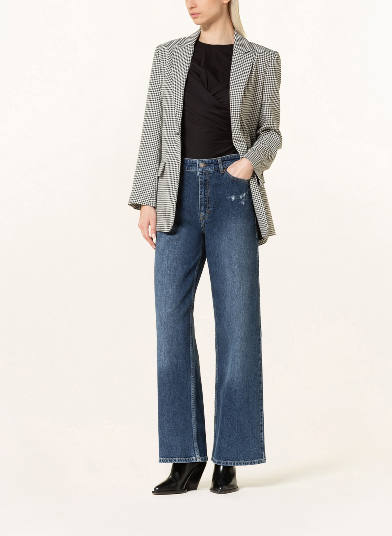 BAUM UND PFERDGARTEN Jeans NINI, Farbe: C6227 Washed Darkblue Denim (Bild 2)