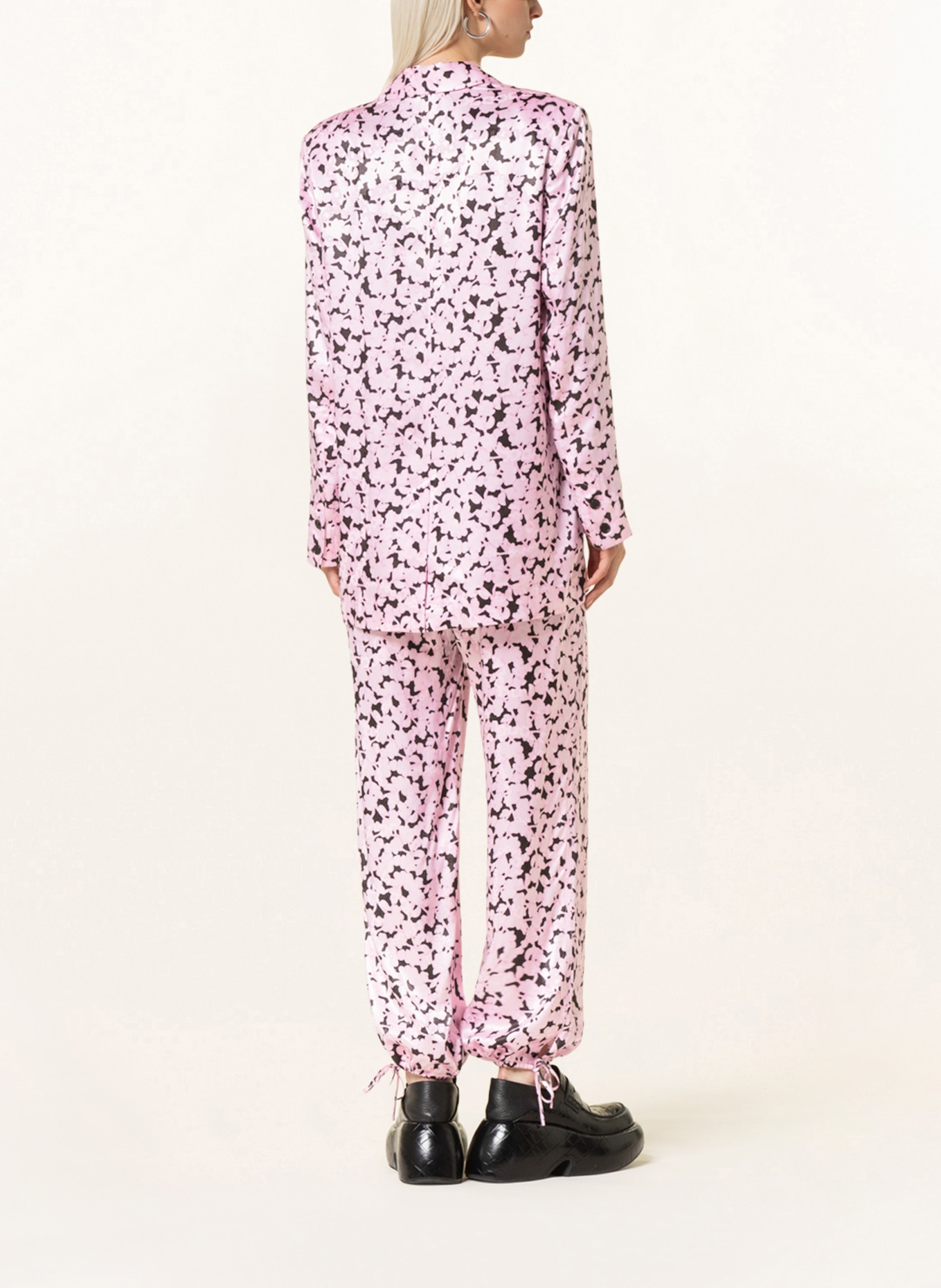 BAUM UND PFERDGARTEN Blazer BERTHA: BLACK / PINK / LIGHT PINK
