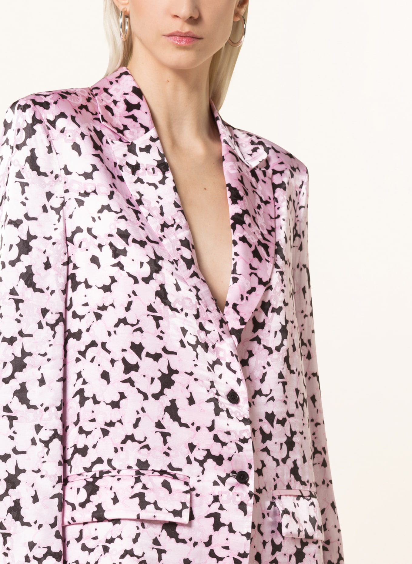 BAUM UND PFERDGARTEN Blazer BERTHA: BLACK / PINK / LIGHT PINK