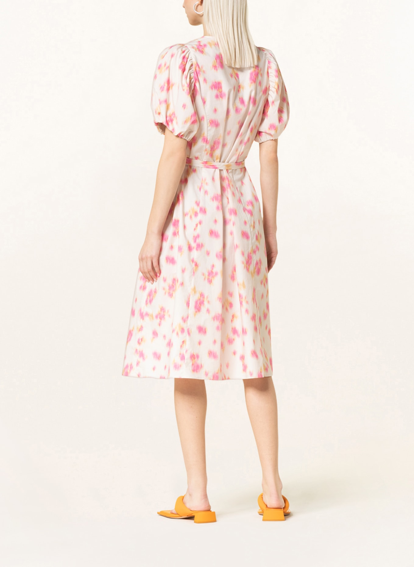 BAUM UND PFERDGARTEN Kleid AZALIA, Farbe: CREME/ PINK/ HELLGELB (Bild 3)