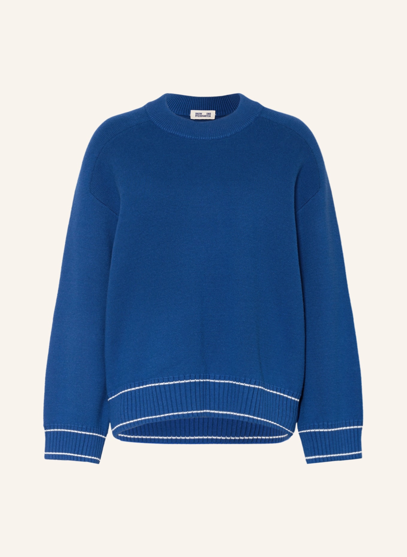 BAUM UND PFERDGARTEN Sweater CLOVER, Color: BLUE (Image 1)