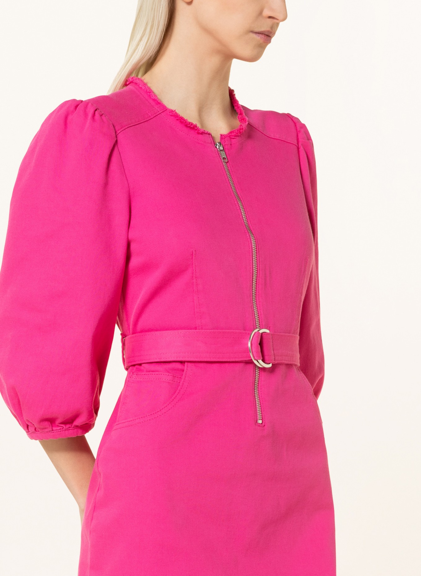 BAUM UND PFERDGARTEN Denim dress ALLANA, Color: PINK (Image 4)
