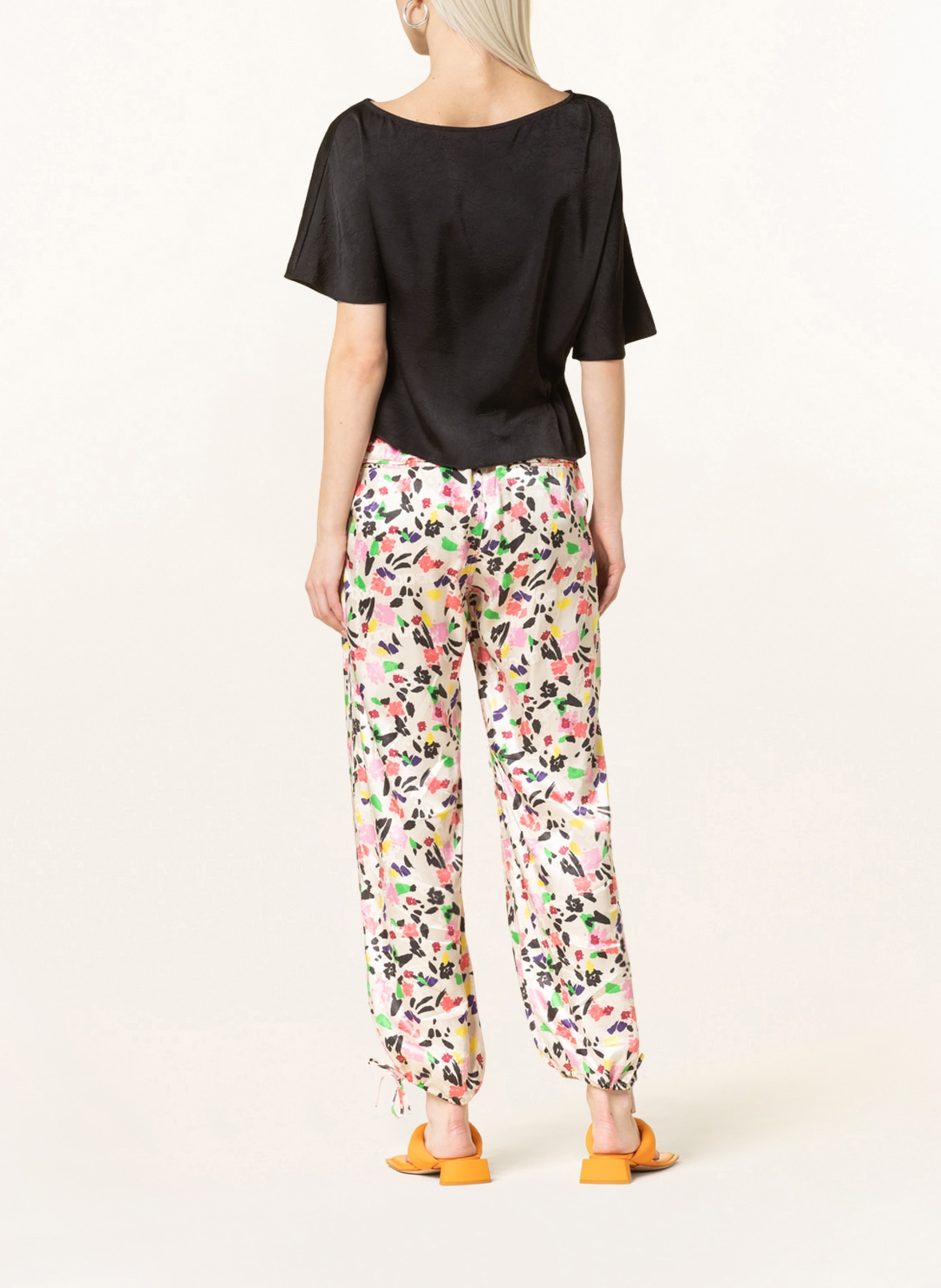 BAUM UND PFERDGARTEN Shirt blouse MARGEAUX, Color: BLACK (Image 3)