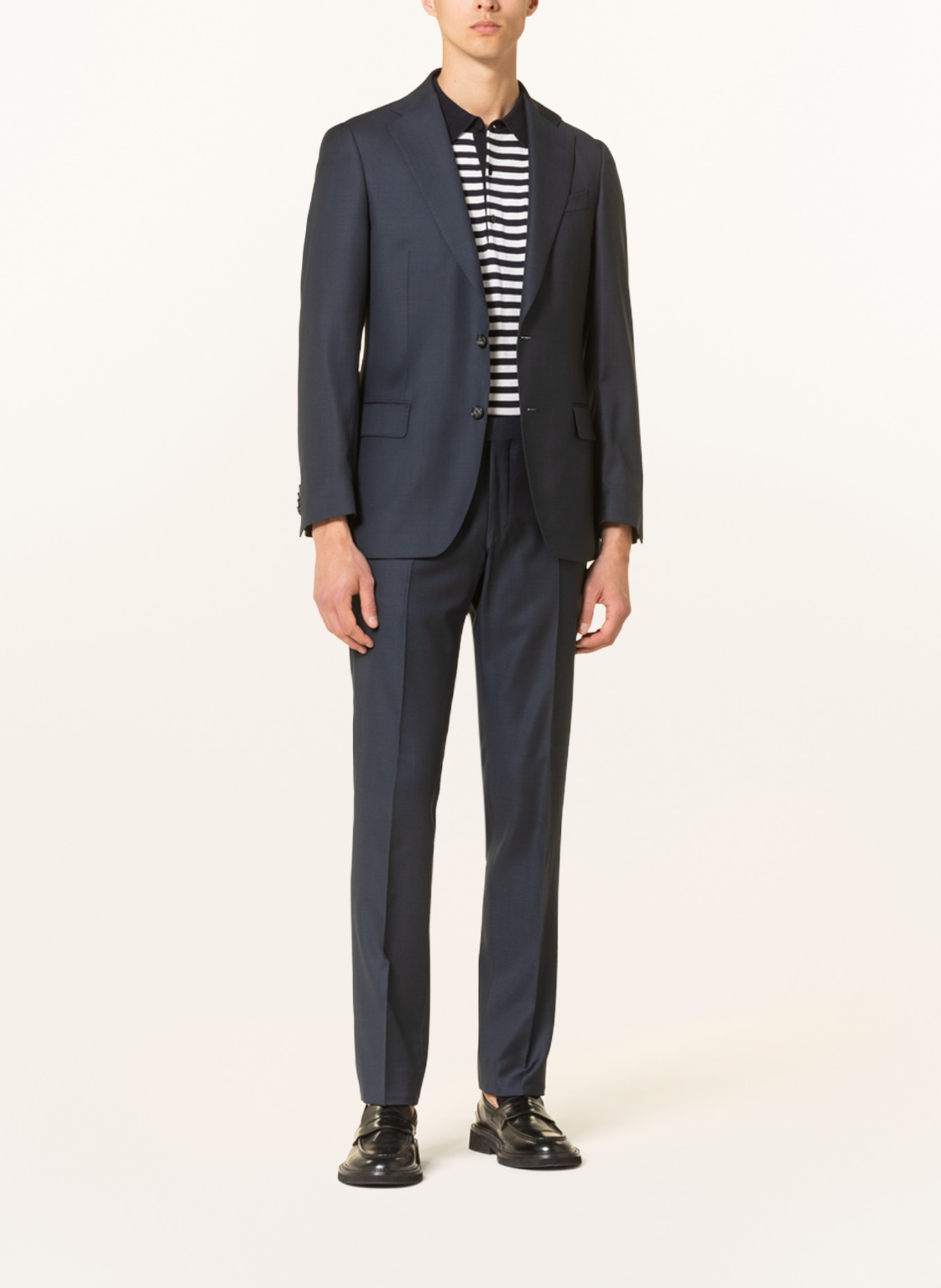 CHAS Suit trousers slim fit, Color: 1/176 Navy (Image 2)