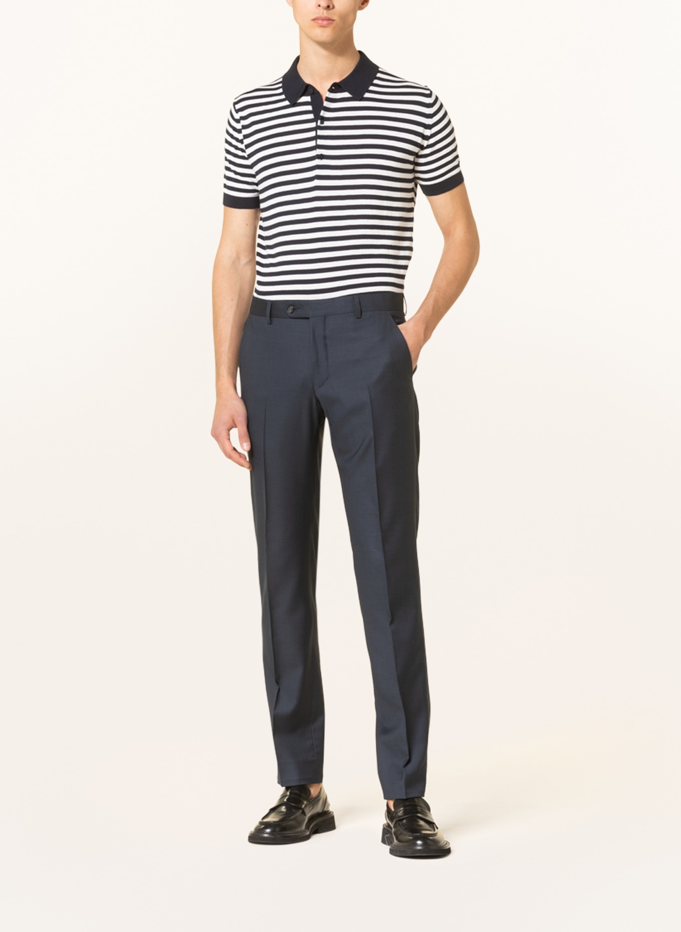 CHAS Suit trousers slim fit, Color: 1/176 Navy (Image 3)