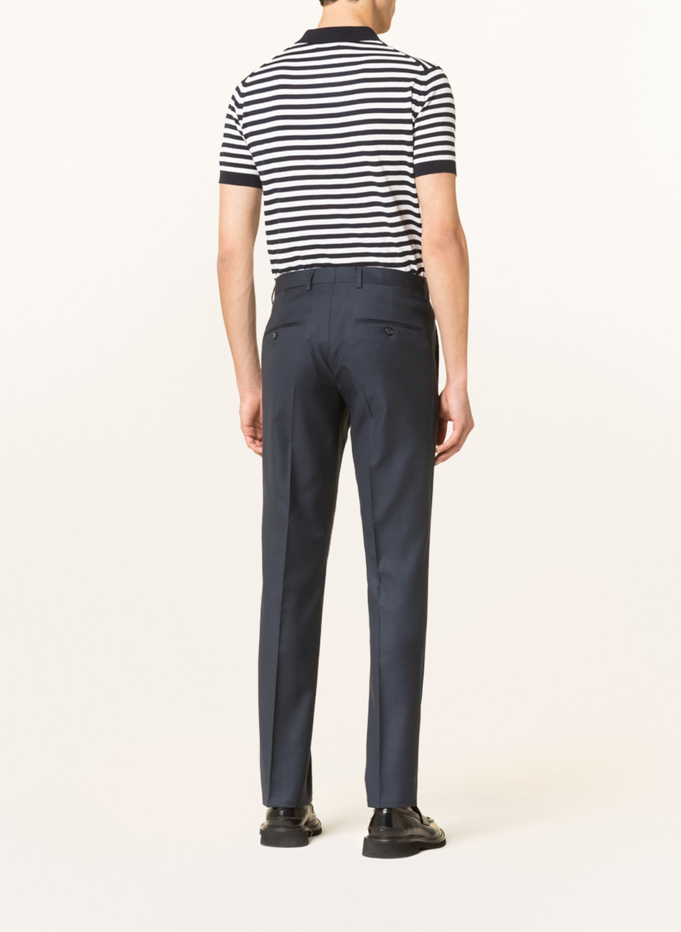 CHAS Suit trousers slim fit, Color: 1/176 Navy (Image 4)