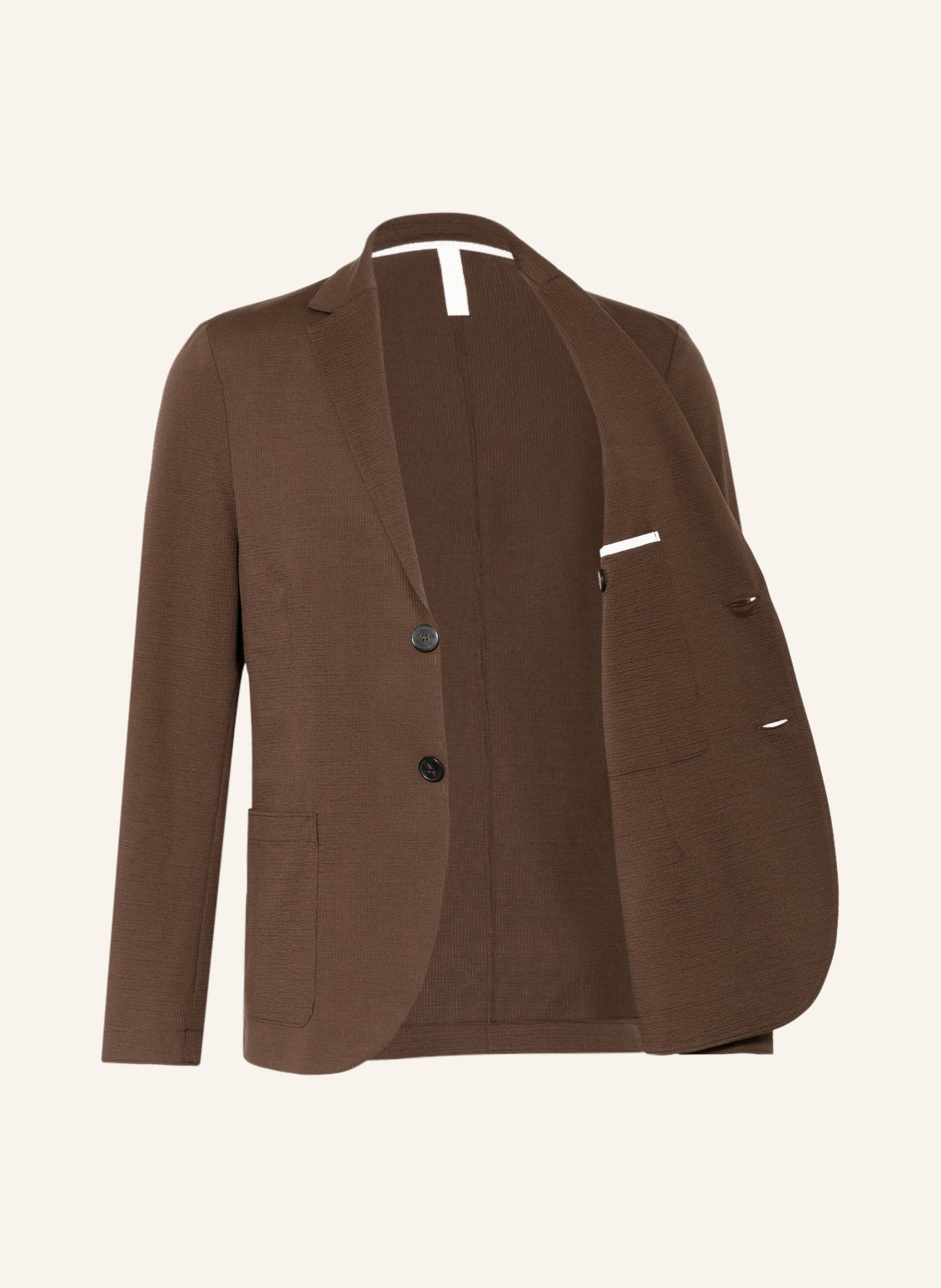 HARRIS WHARF LONDON Oblekové sako Regular Fit, Barva: 448 Brown (Obrázek 4)