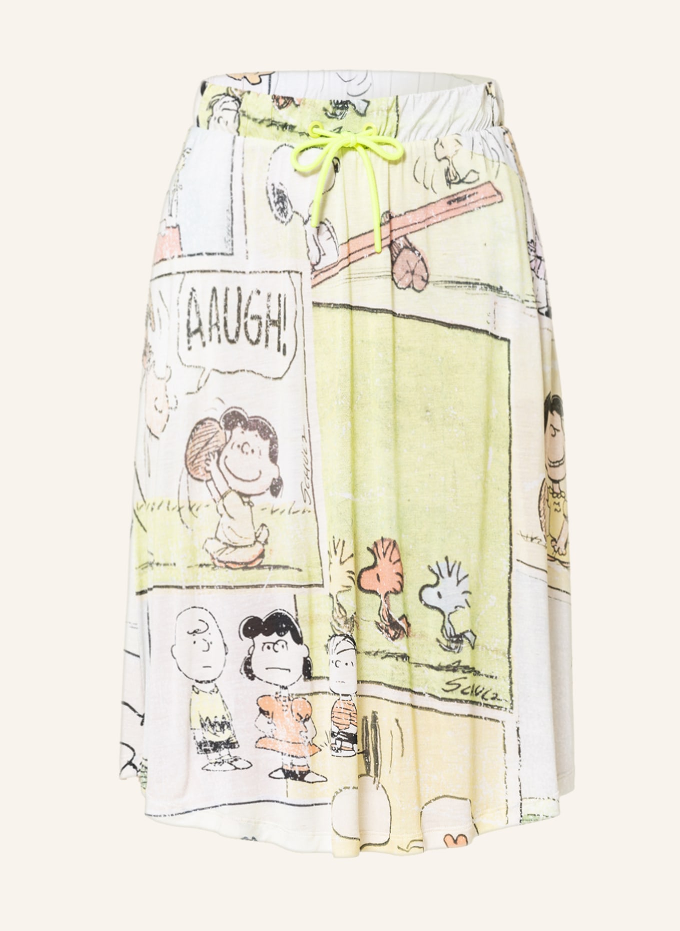 FrogBox Skirt , Color: BEIGE/ YELLOW/ LIGHT GREEN (Image 1)