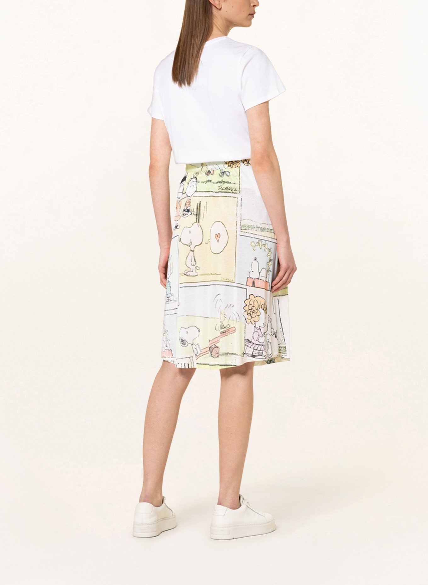 FrogBox Skirt , Color: BEIGE/ YELLOW/ LIGHT GREEN (Image 3)