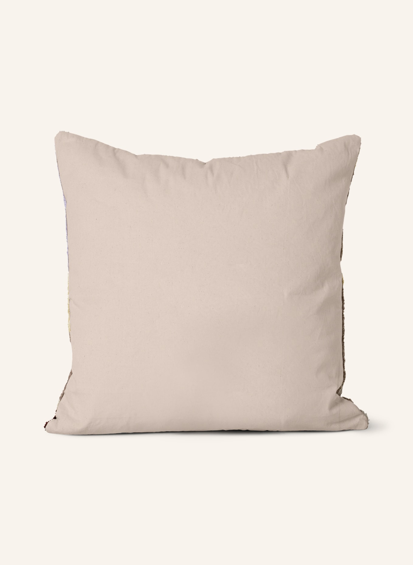 Ferm LIVING Decorative cushion cover, Color: DARK YELLOW/ TAUPE (Image 2)