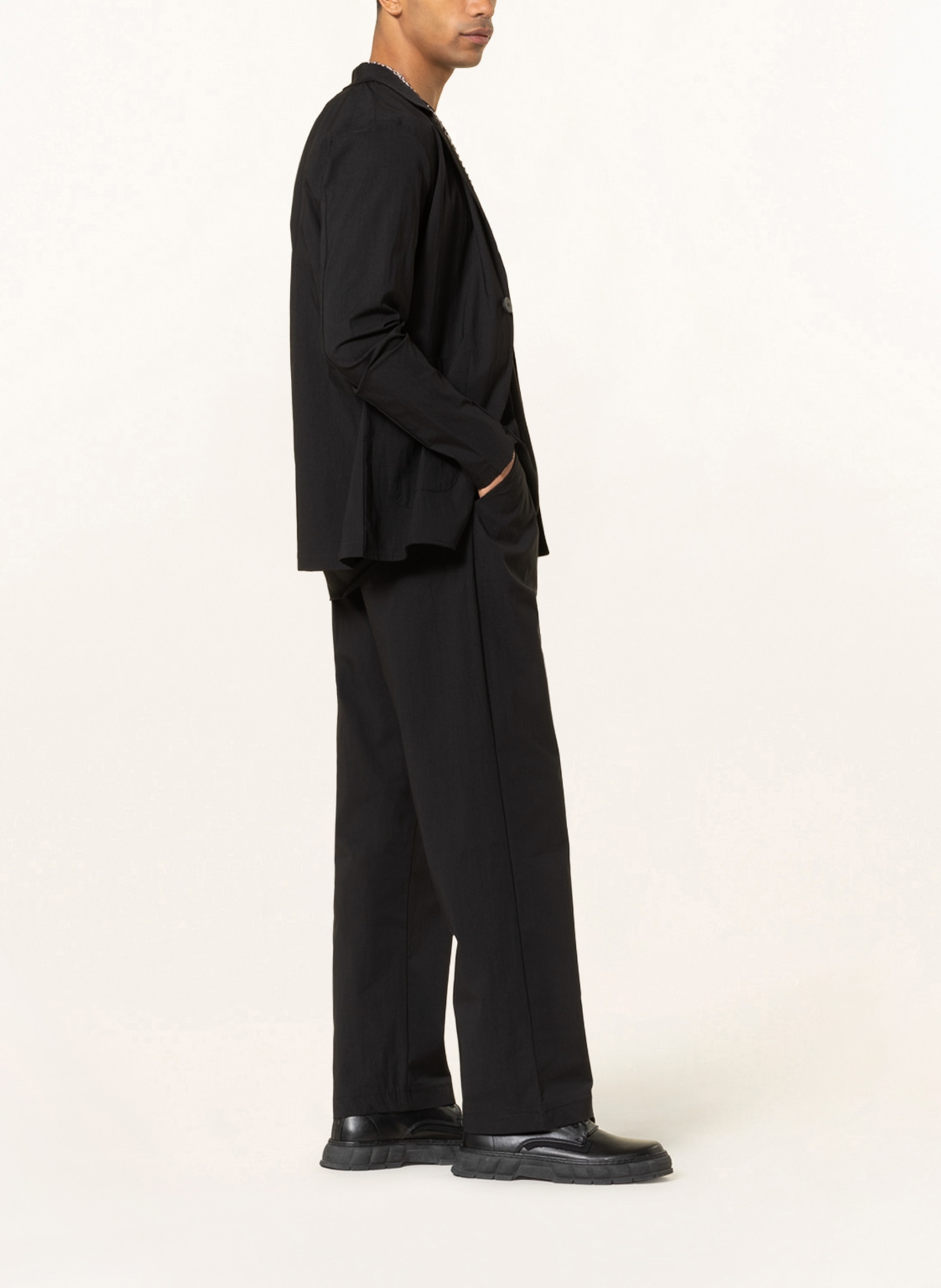thom/krom Pants in jogger style, Color: BLACK (Image 4)