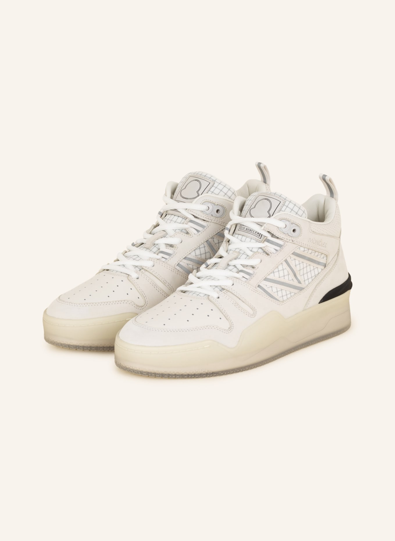 MONCLER High-top sneakers PIVOT, Color: WHITE (Image 1)