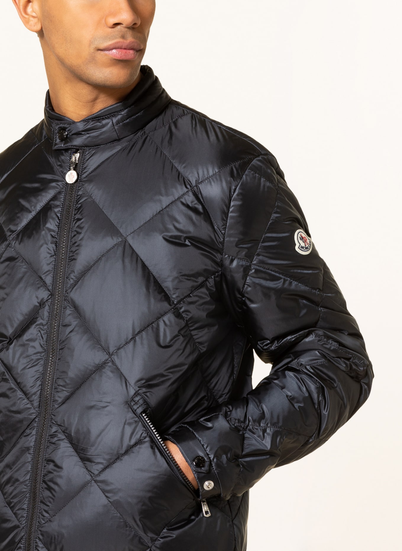 MONCLER Down jacket ALTAIS, Color: BLACK (Image 4)
