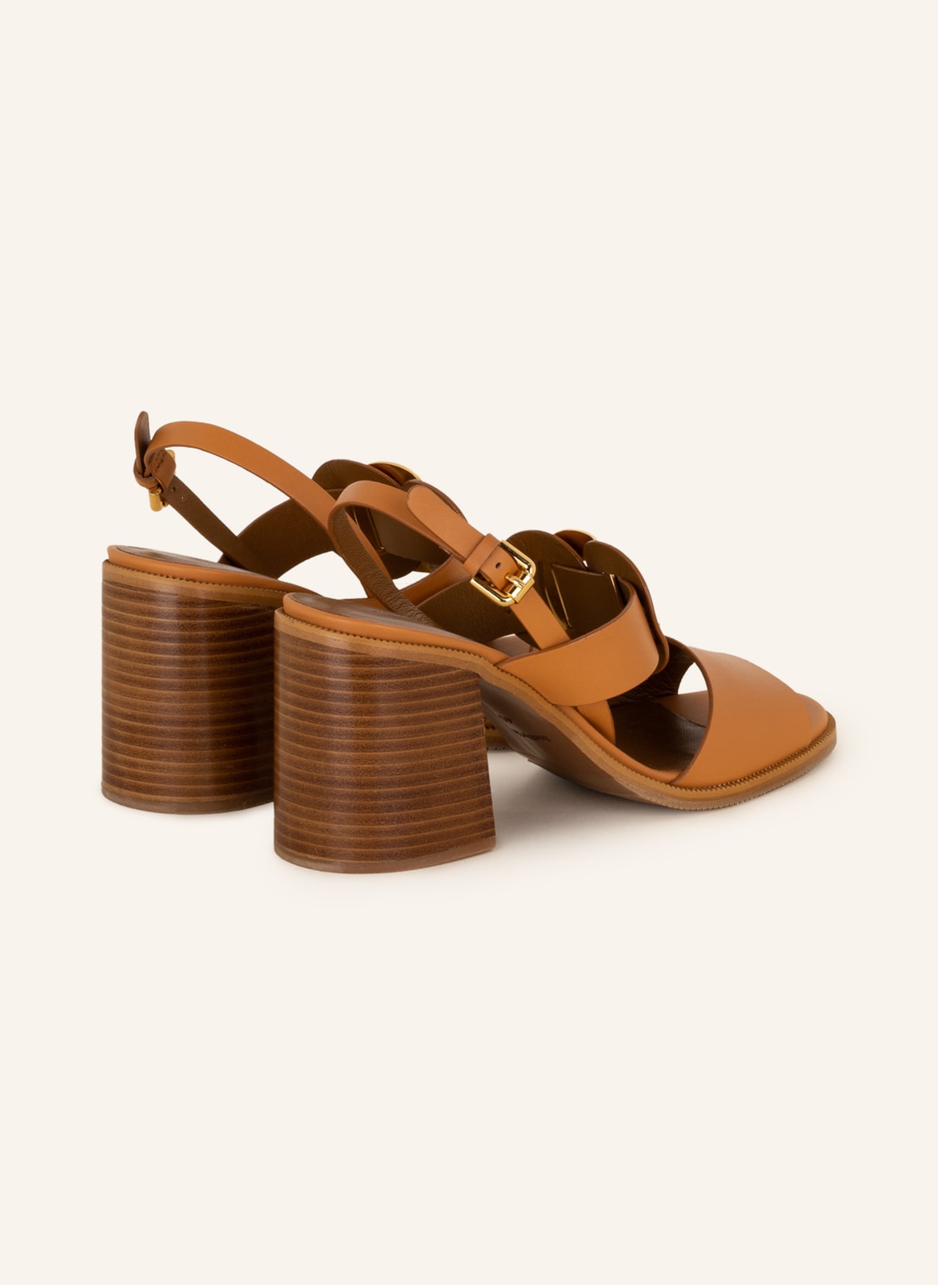 SEE BY CHLOÉ Ankle-strap sandals CHANY, Color: 533 Tan (Image 2)