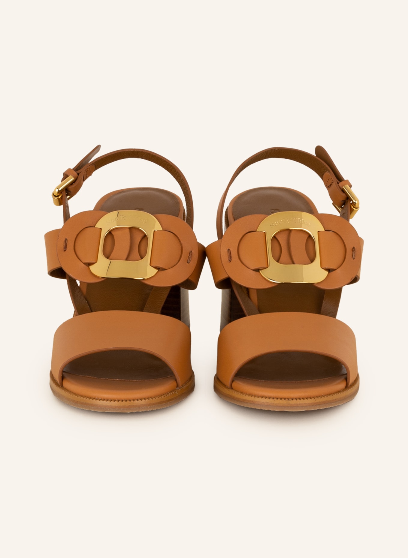 SEE BY CHLOÉ Ankle-strap sandals CHANY, Color: 533 Tan (Image 3)