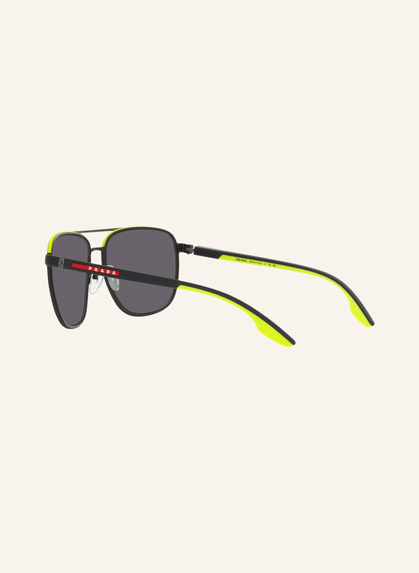 PRADA LINEA ROSSA Sunglasses PS 50YS, Color: 17G01V - BLACK/ DARK GRAY (Image 4)