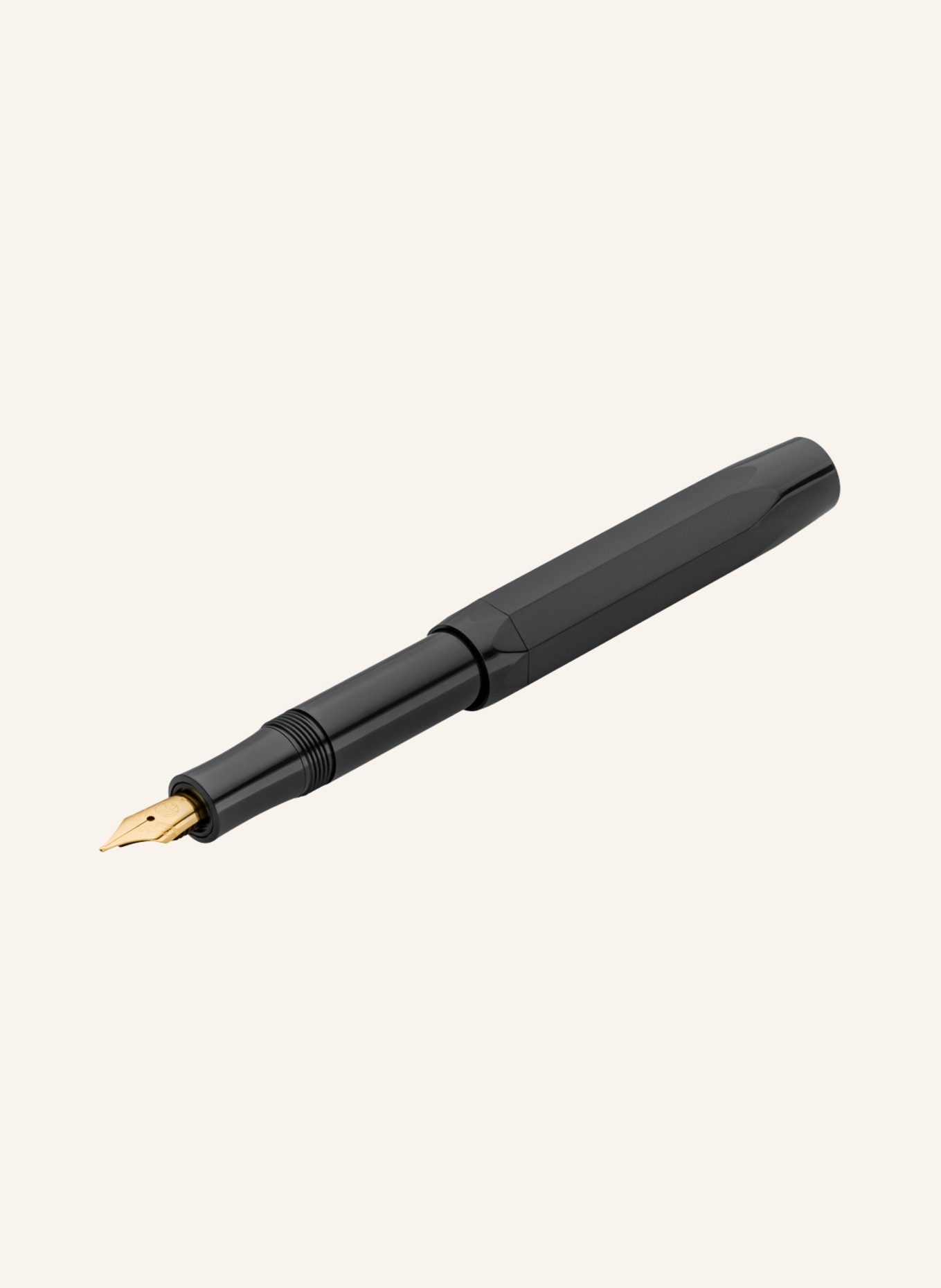 KAWECO Cartridge fountain pen CLASSIC SPORT, Color: BLACK (Image 1)