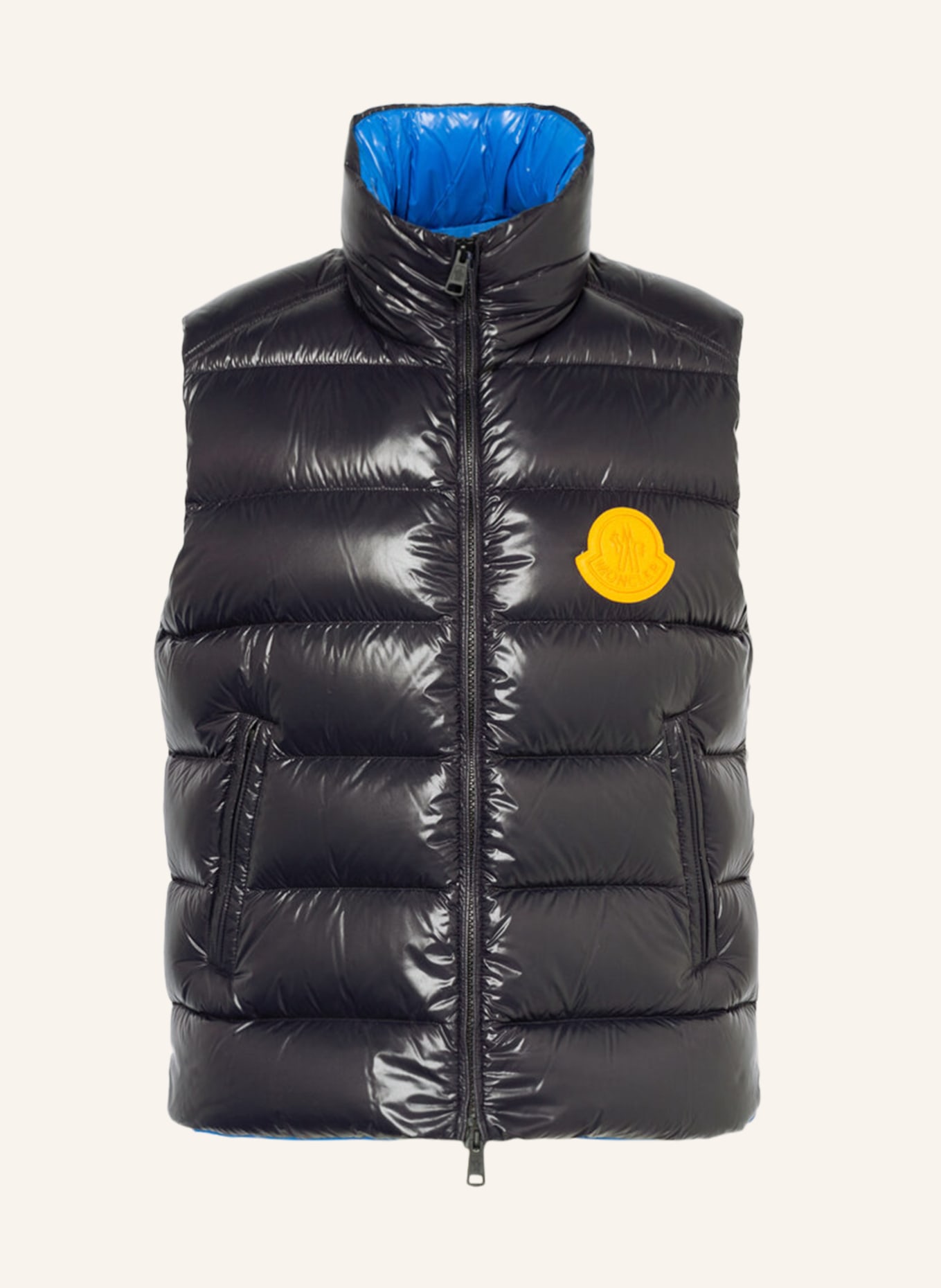 MONCLER Down vest PARKE, Color: BLACK (Image 1)