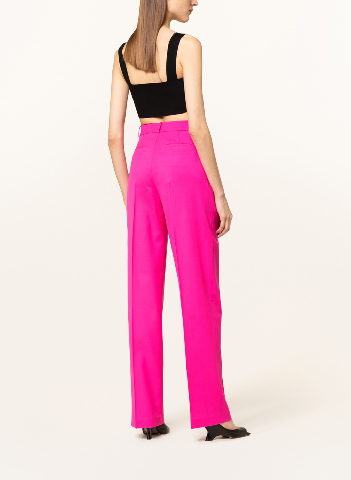 MARCELL VON BERLIN Wide leg trousers, Color: PINK (Image 3)