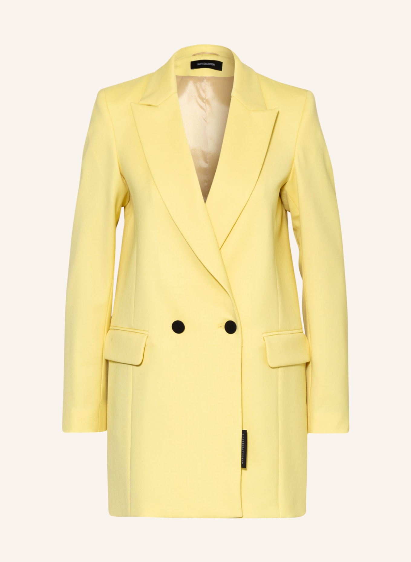 MARCELL VON BERLIN Oversized blazer, Color: YELLOW (Image 1)