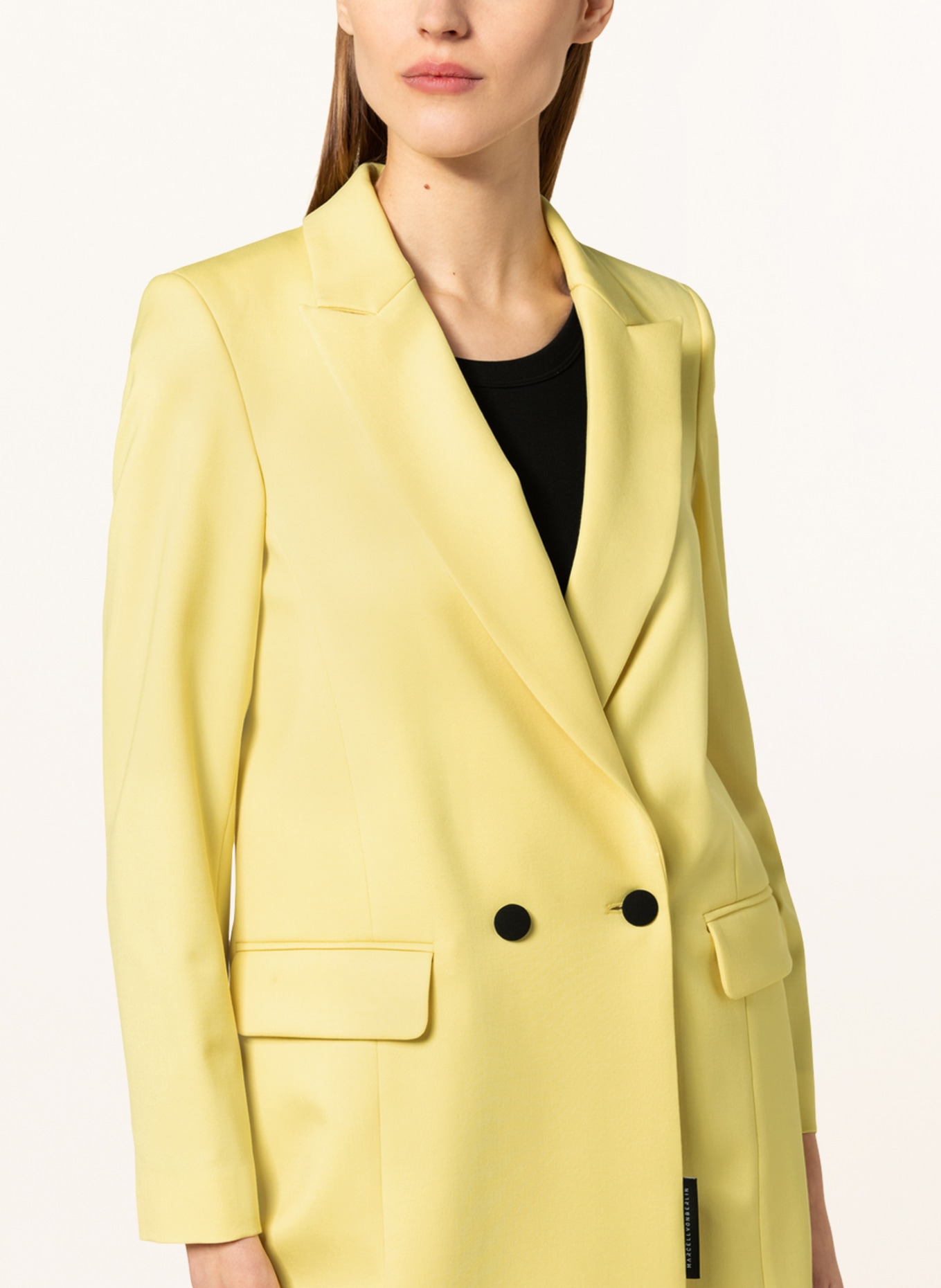MARCELL VON BERLIN Oversized blazer, Color: YELLOW (Image 4)
