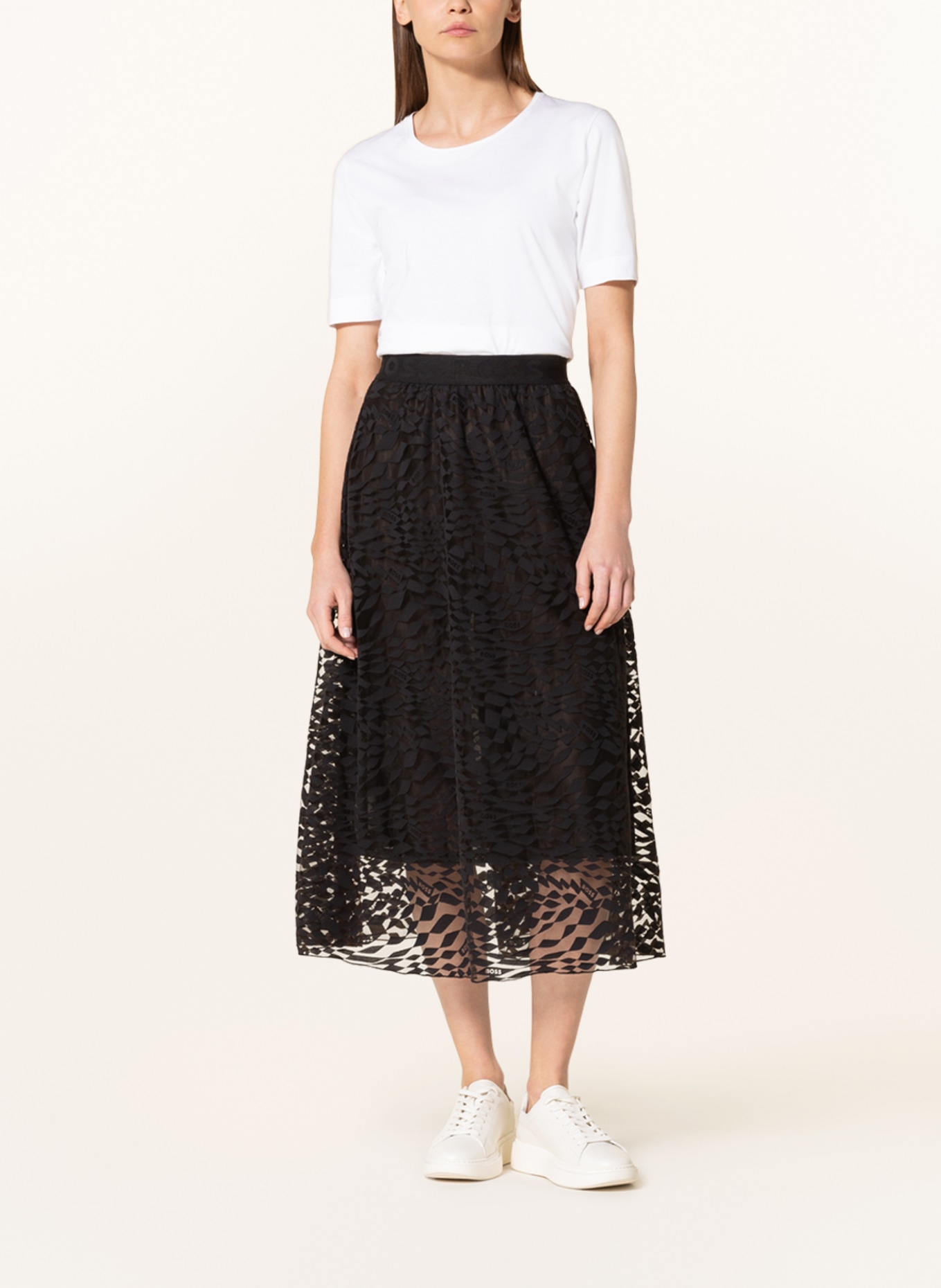 BOSS Skirt EBURDANA, Color: BLACK (Image 2)