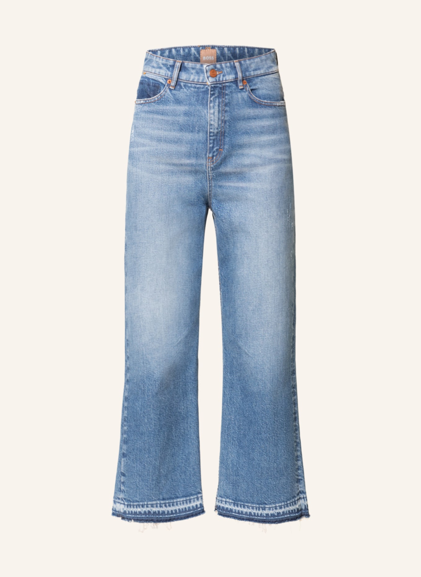 BOSS 7/8-Jeans THE MARLENE, Farbe: 424 MEDIUM BLUE (Bild 1)