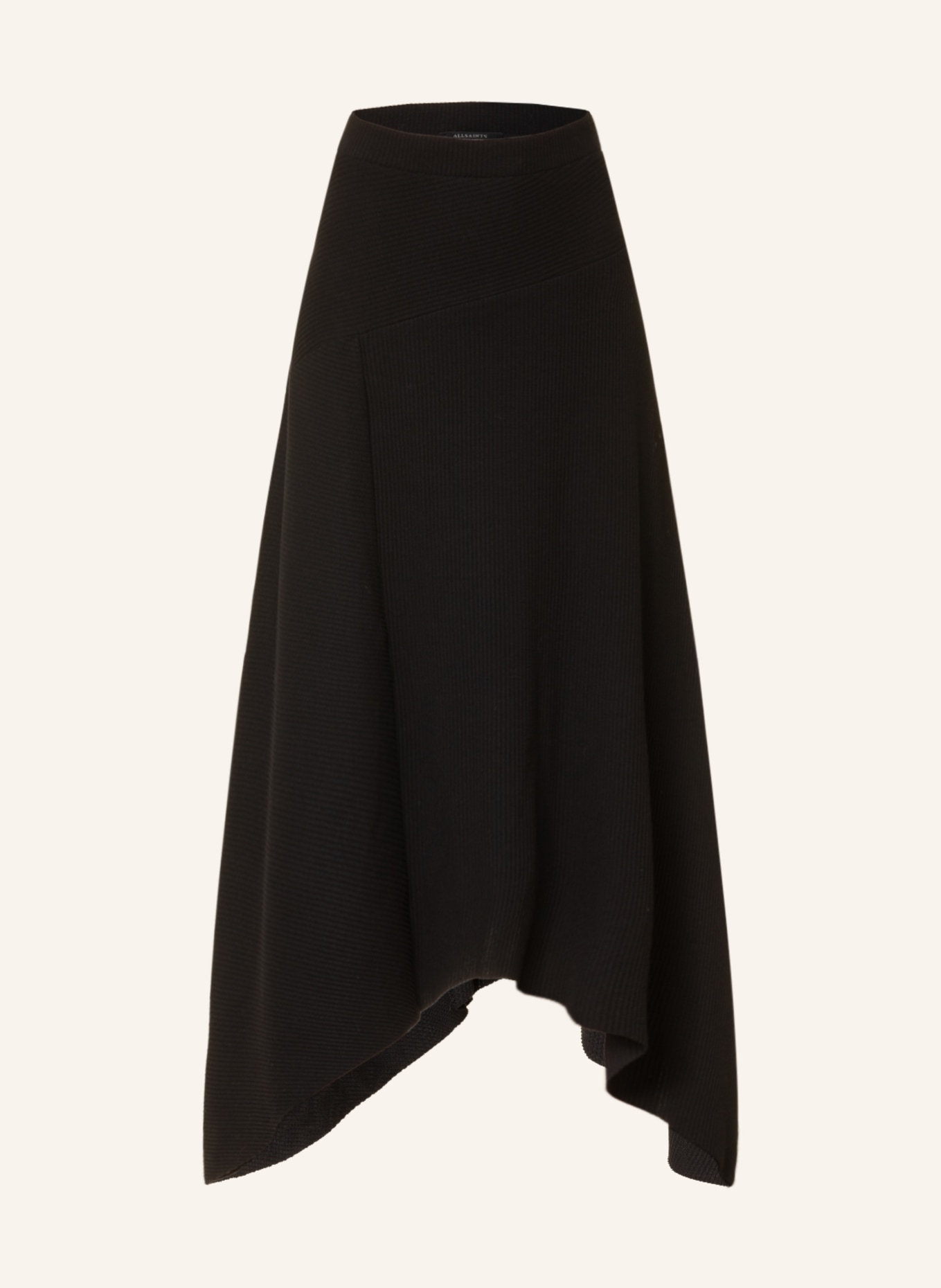 ALLSAINTS Knit skirt GIA, Color: BLACK (Image 1)