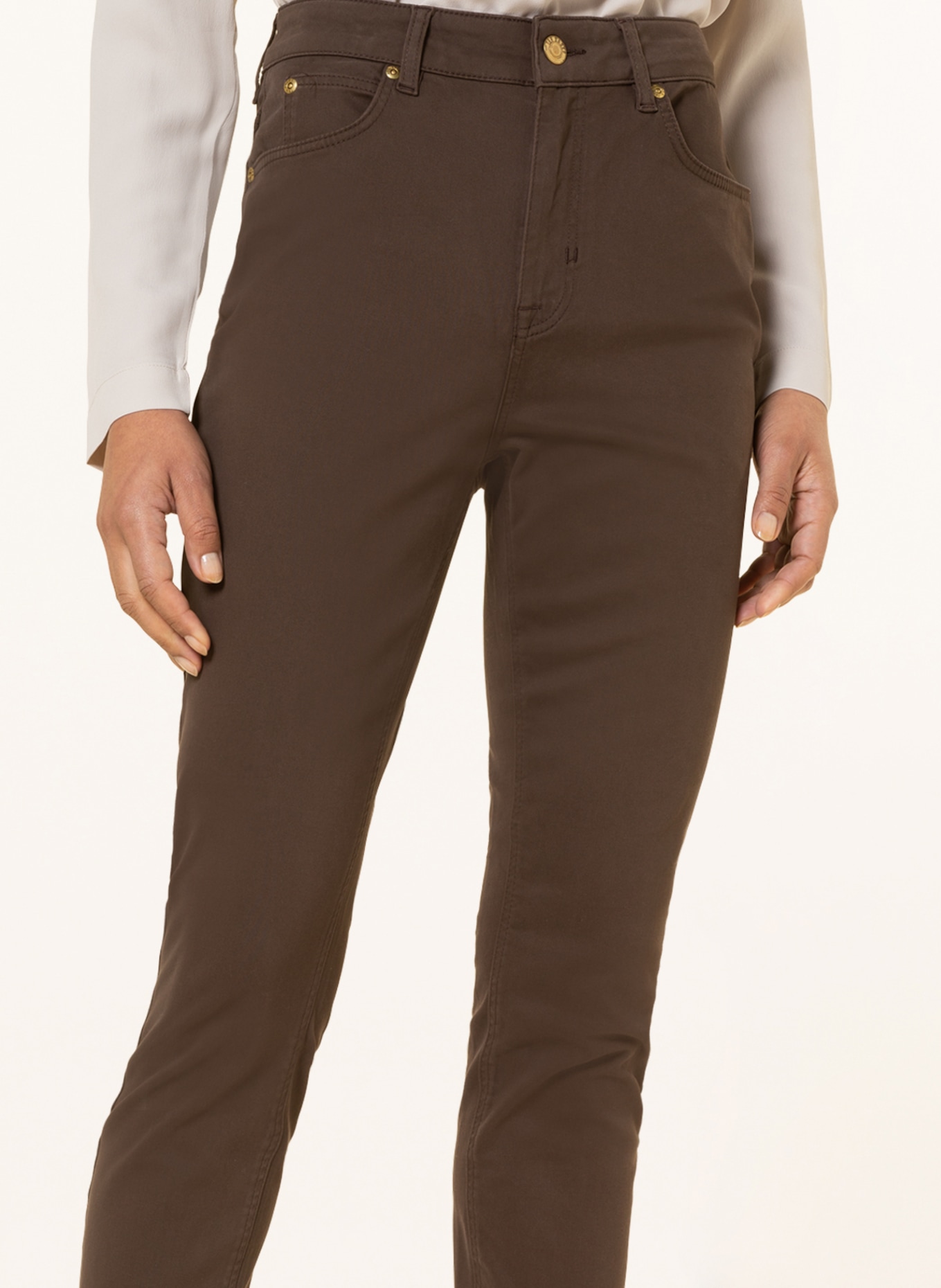 TED BAKER Skinny Jeans SOPHAA, Farbe: BRAUN (Bild 5)