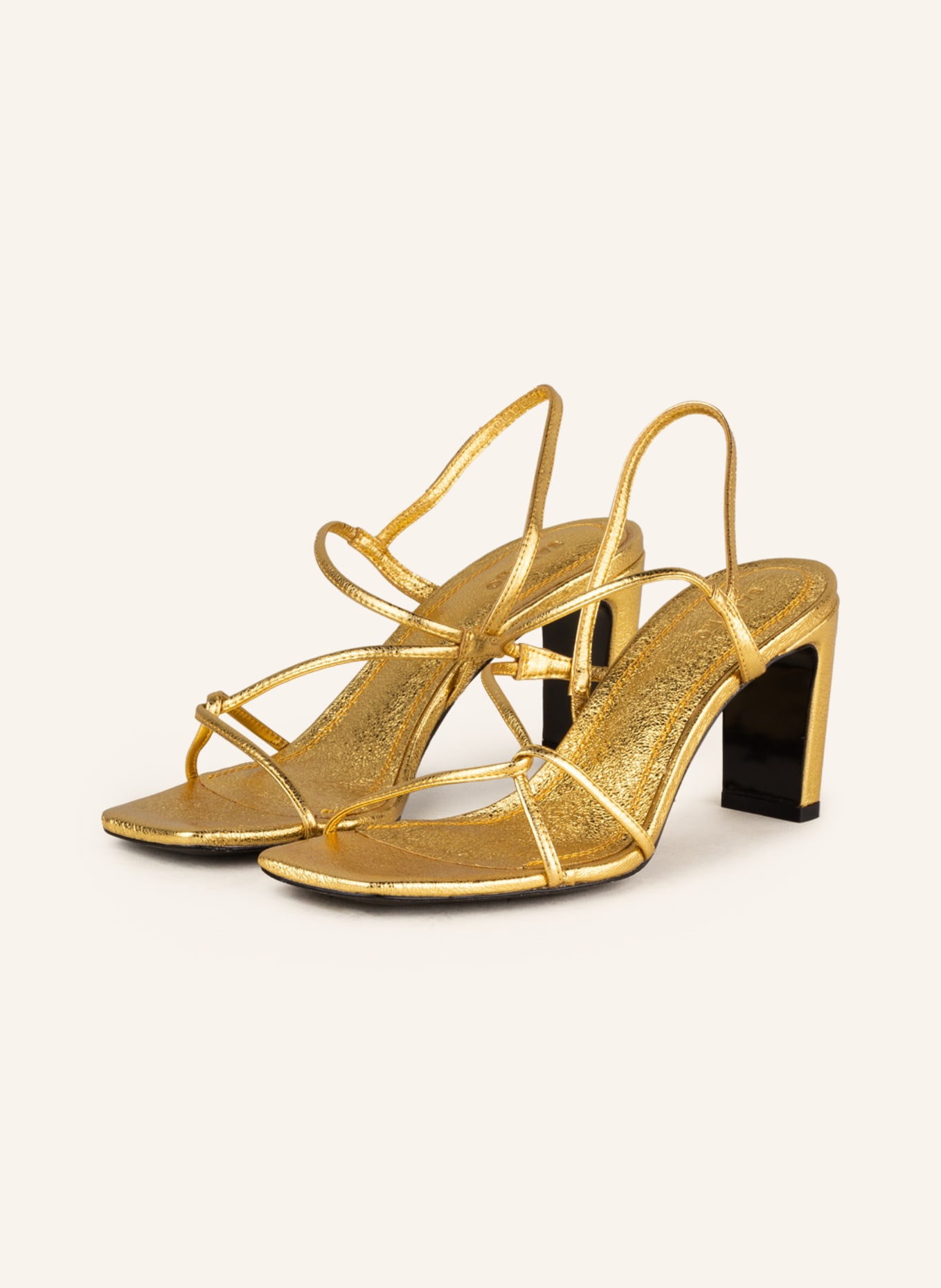 SANDRO Sandaletten, Farbe: GOLD (Bild 1)