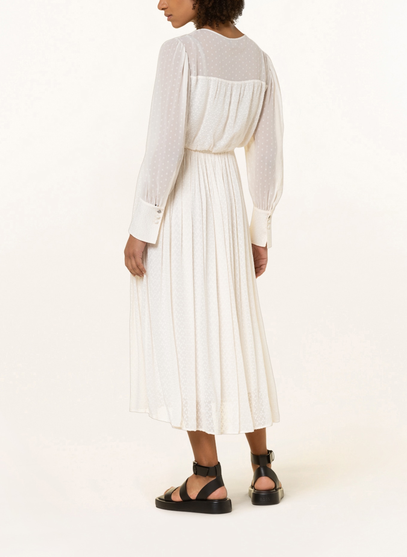 BOSS Kleid DIFILONA, Farbe: ECRU (Bild 3)
