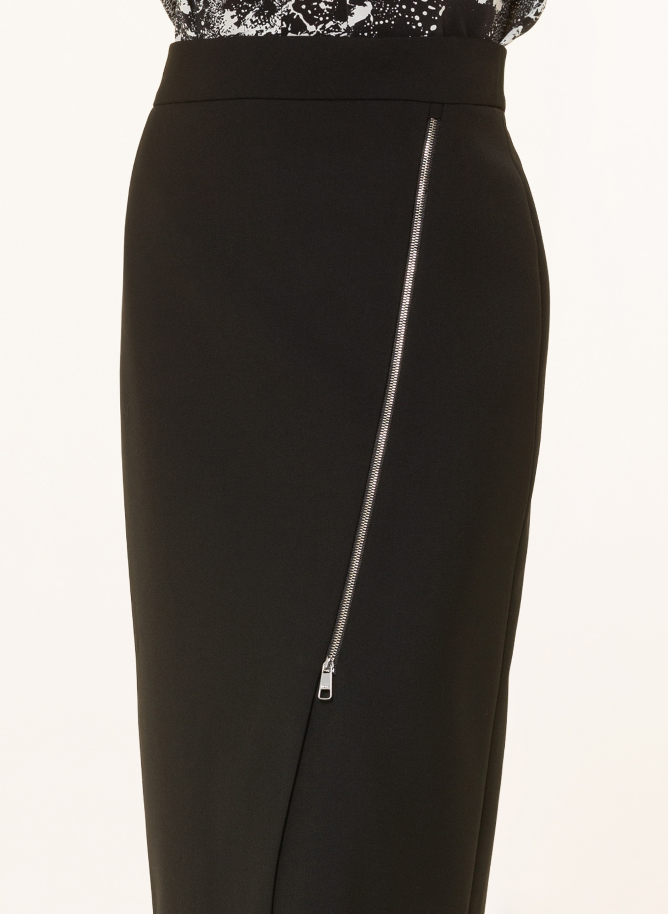 BOSS Skirt VEMBOKA, Color: BLACK (Image 4)