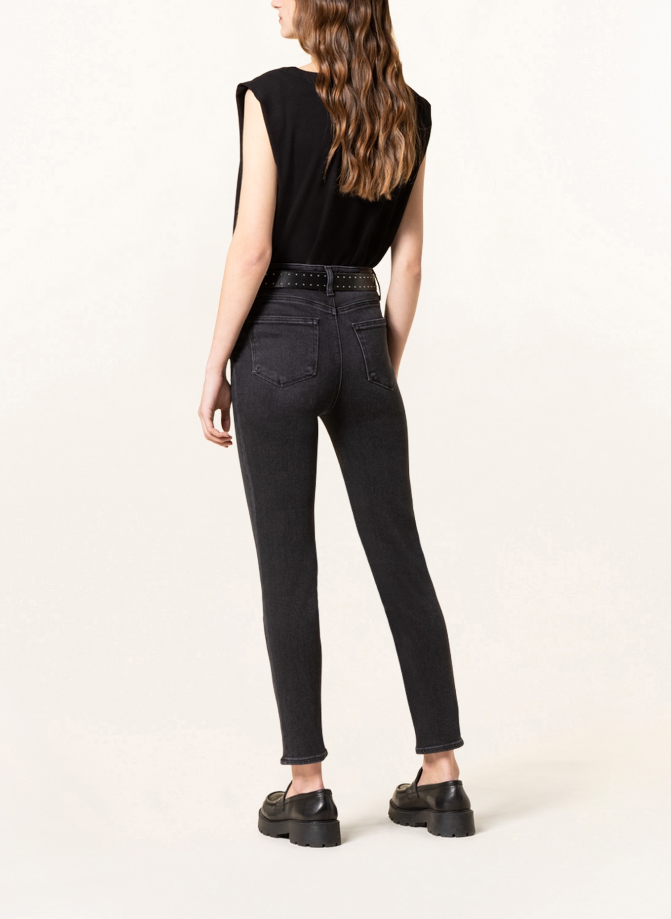 PAIGE Jeans SARAH, Color: W7594 BLACK LOTUS (Image 3)