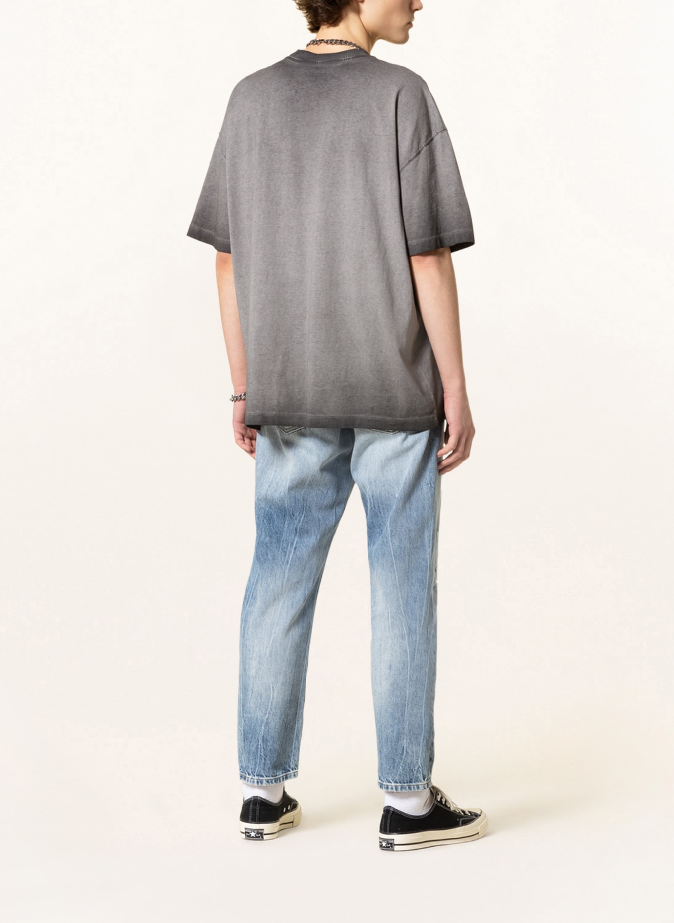 ALLSAINTS Oversized-Shirt PARC, Farbe: GRAU (Bild 3)