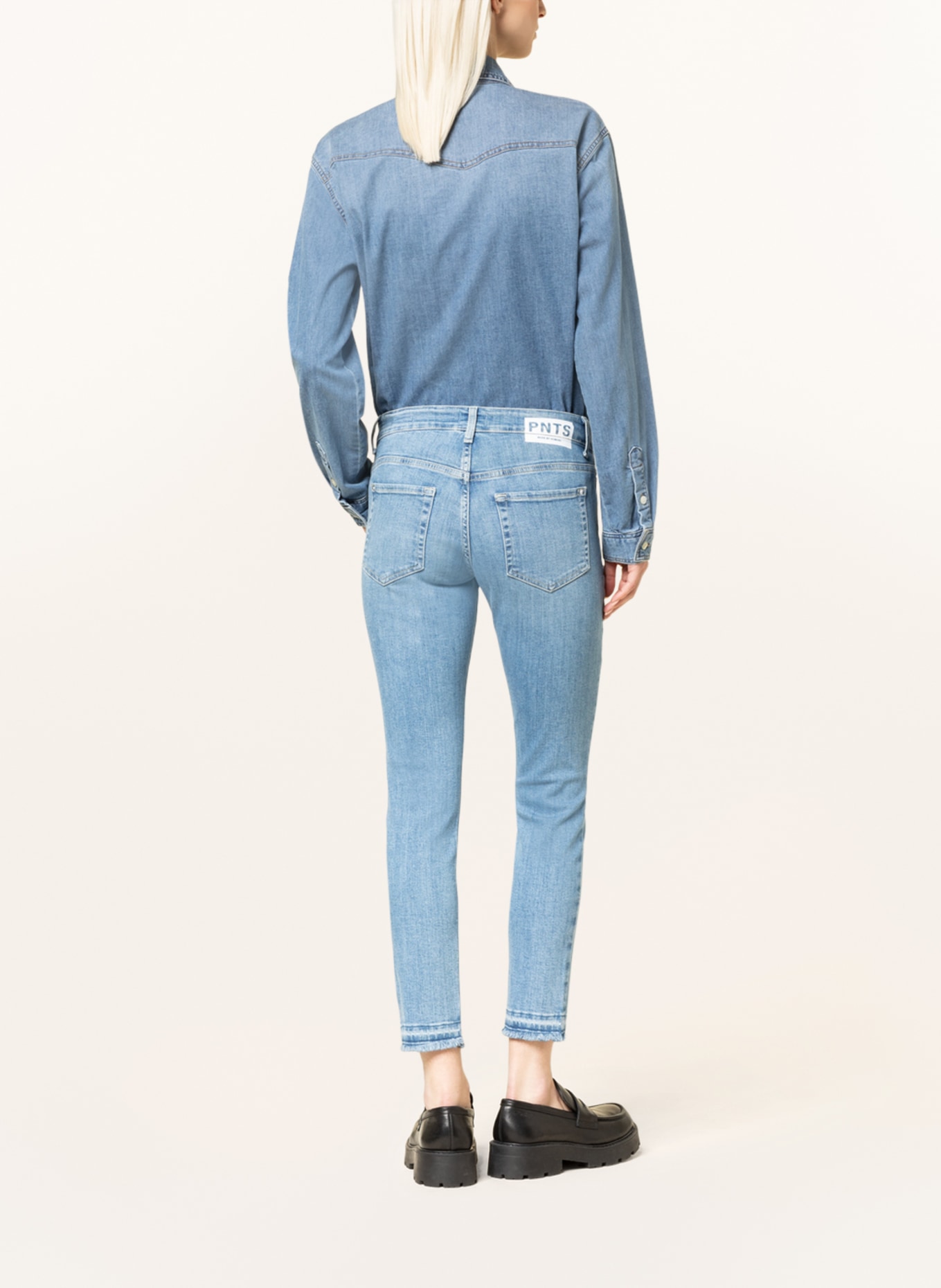 PNTS Jeans THE SLIM, Farbe: 28 FADED BLUE (Bild 3)