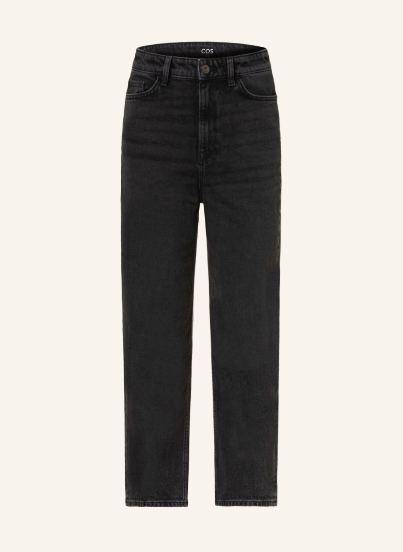 COS 7/8 jeans, Color: 002 09-090 BLACK DARK WASHED (Image 1)