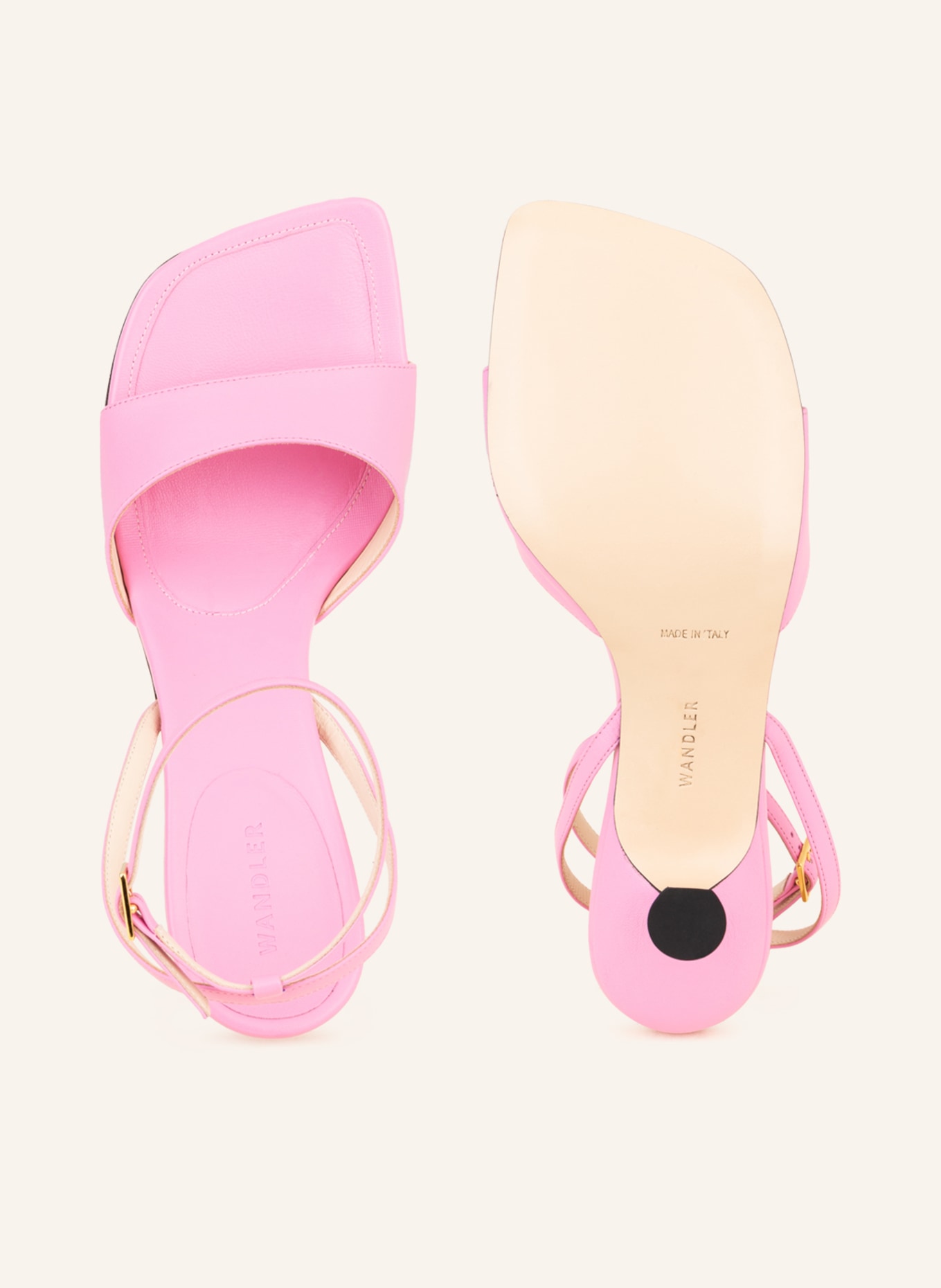 WANDLER Ankle-strap sandals JULIO, Color: PINK (Image 5)