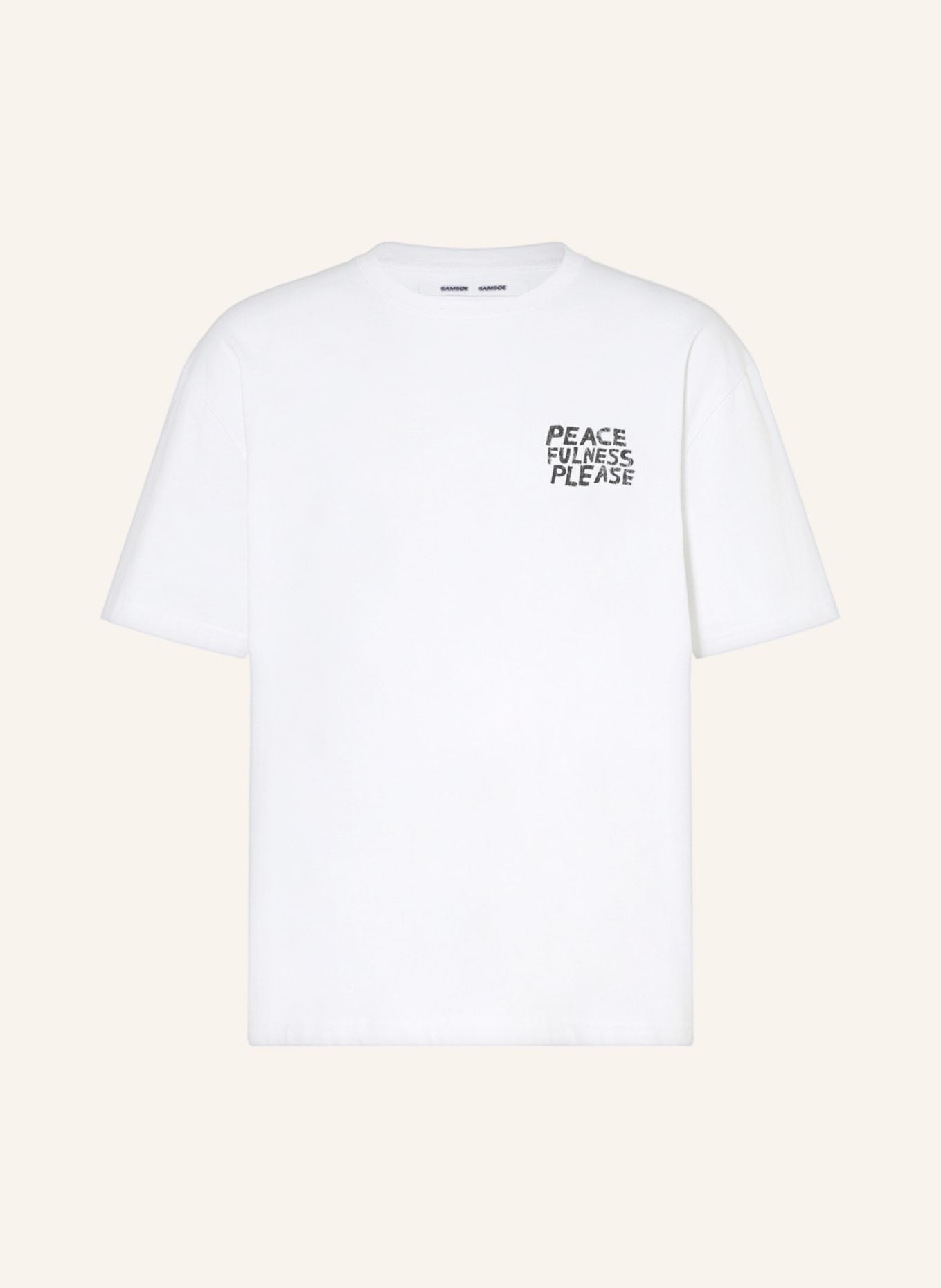 SAMSØE  SAMSØE T-shirt NATHANIEL, Color: WHITE (Image 1)