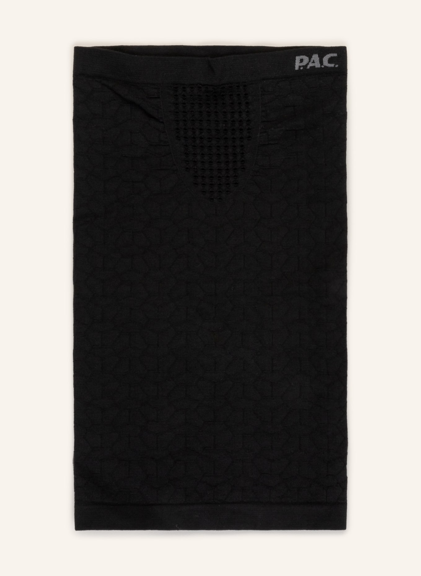 P.A.C. Multifunctional scarf MERINO MESH, Color: BLACK (Image 1)