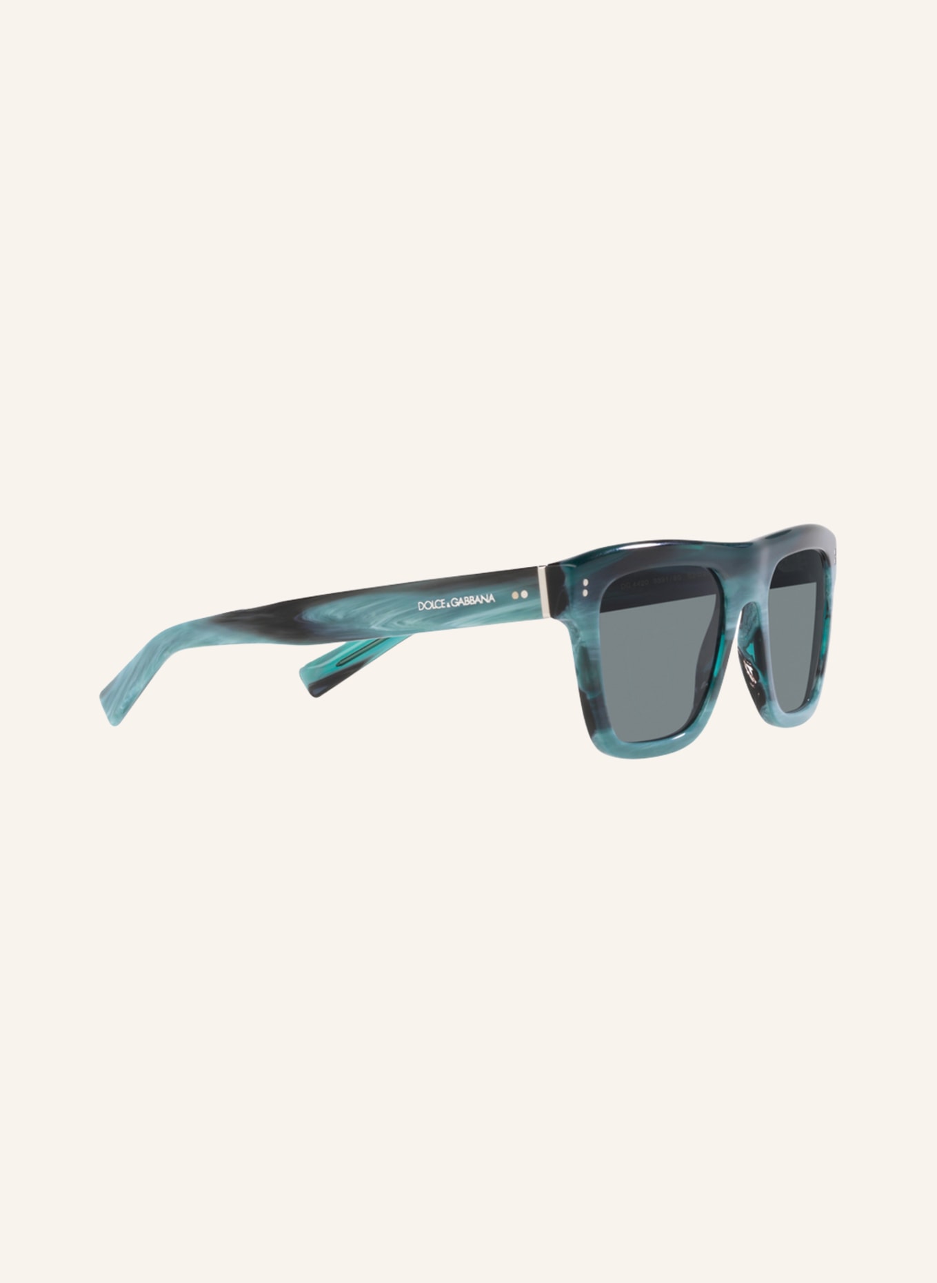 DOLCE & GABBANA Zonnebril DG4420: 339180 - DONKERBLAUW/ BLAUW/ GRIJS