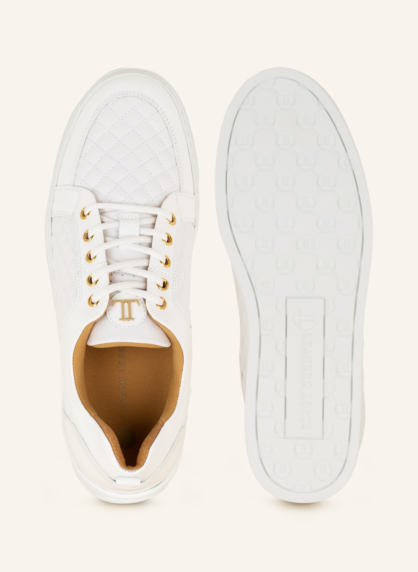 LEANDRO LOPES Sneakers EZIO, Color: WHITE (Image 5)