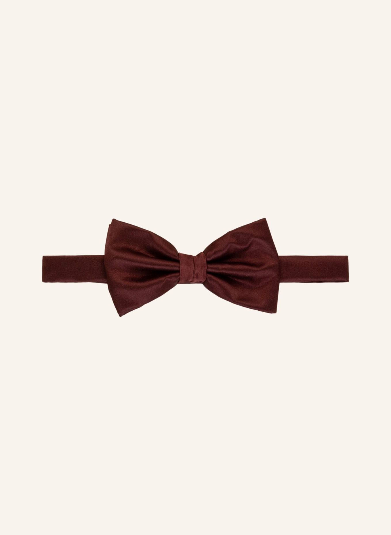 WILVORST Set: Bow tie and pocket square, Color: DARK RED (Image 2)