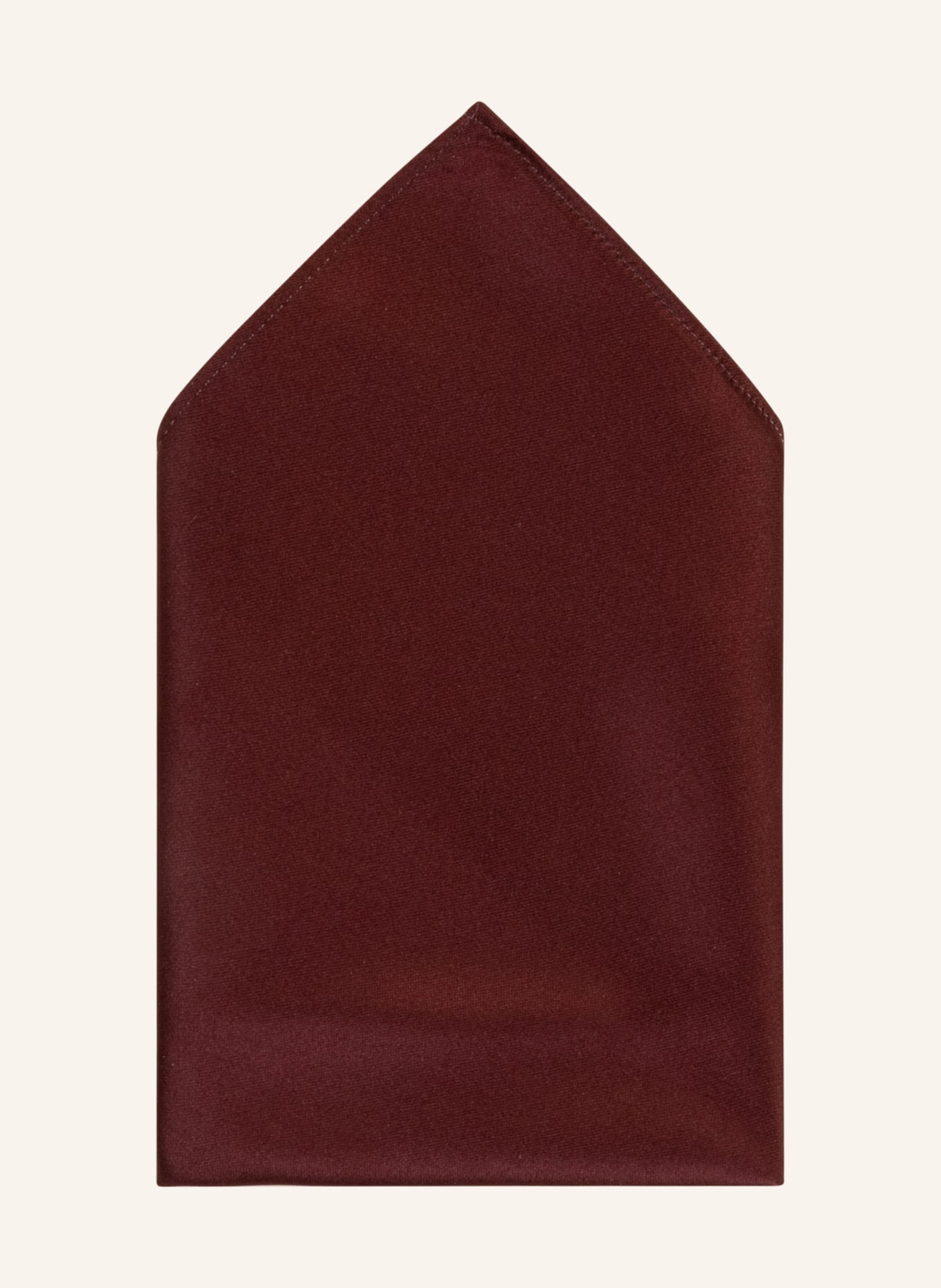 WILVORST Set: Bow tie and pocket square, Color: DARK RED (Image 4)