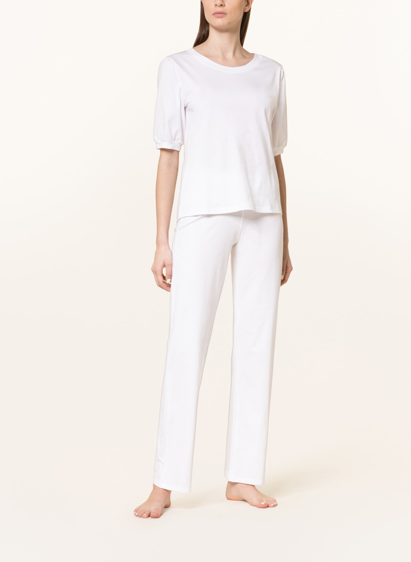HANRO Lounge pants NATURAL WEAR, Color: WHITE (Image 2)