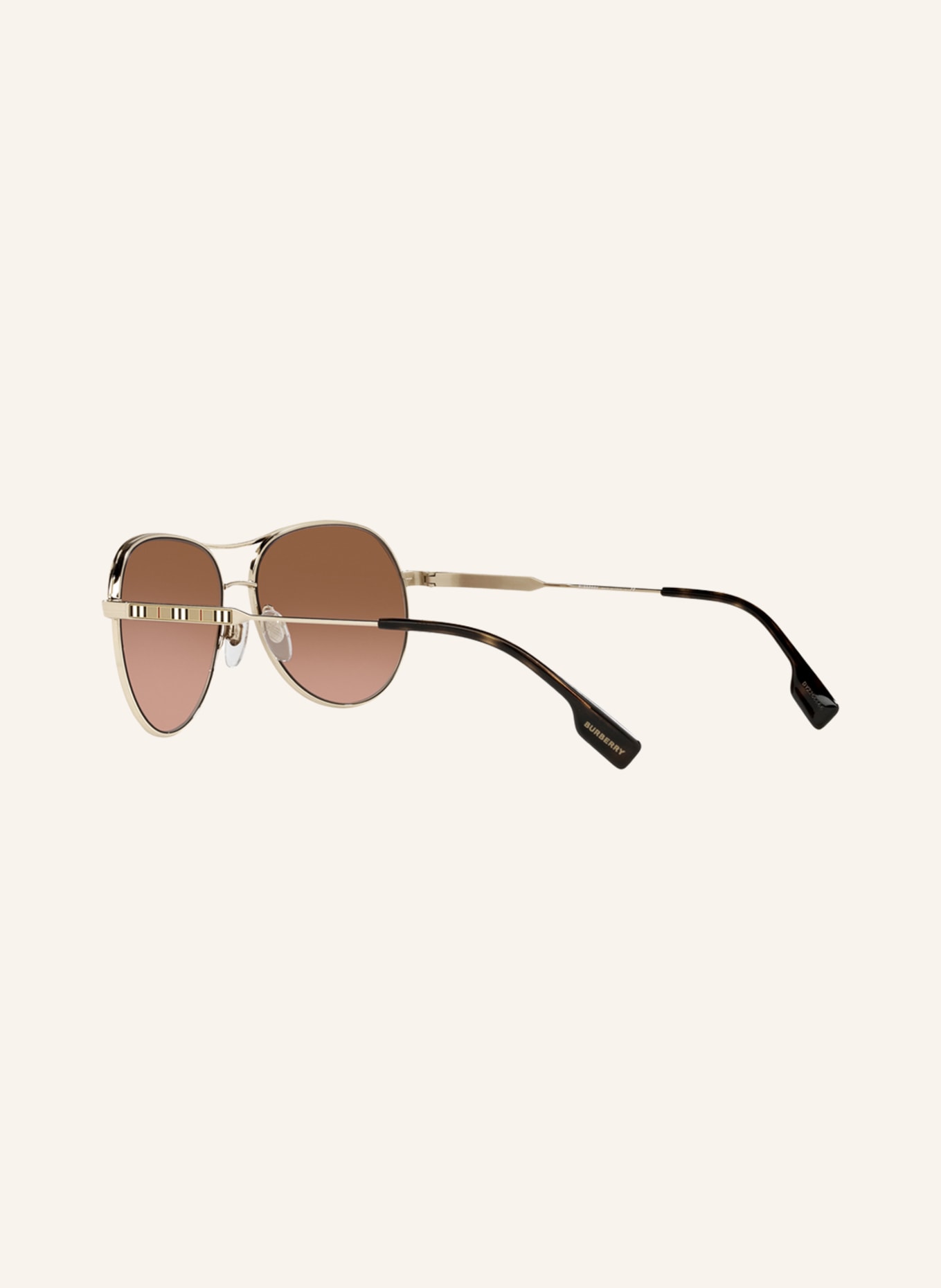 BURBERRY Sunglasses BE3122, Color: 110913 - GOLD/ BROWN GRADIENT (Image 4)