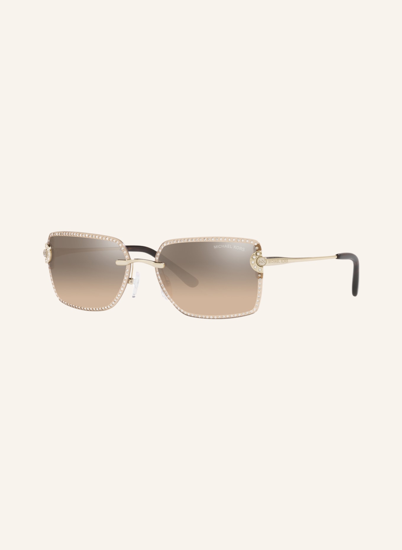 MICHAEL KORS Sunglasses MK1122B, Color: 10143D - GOLD/ LIGHT BROWN GRADIENT (Image 1)