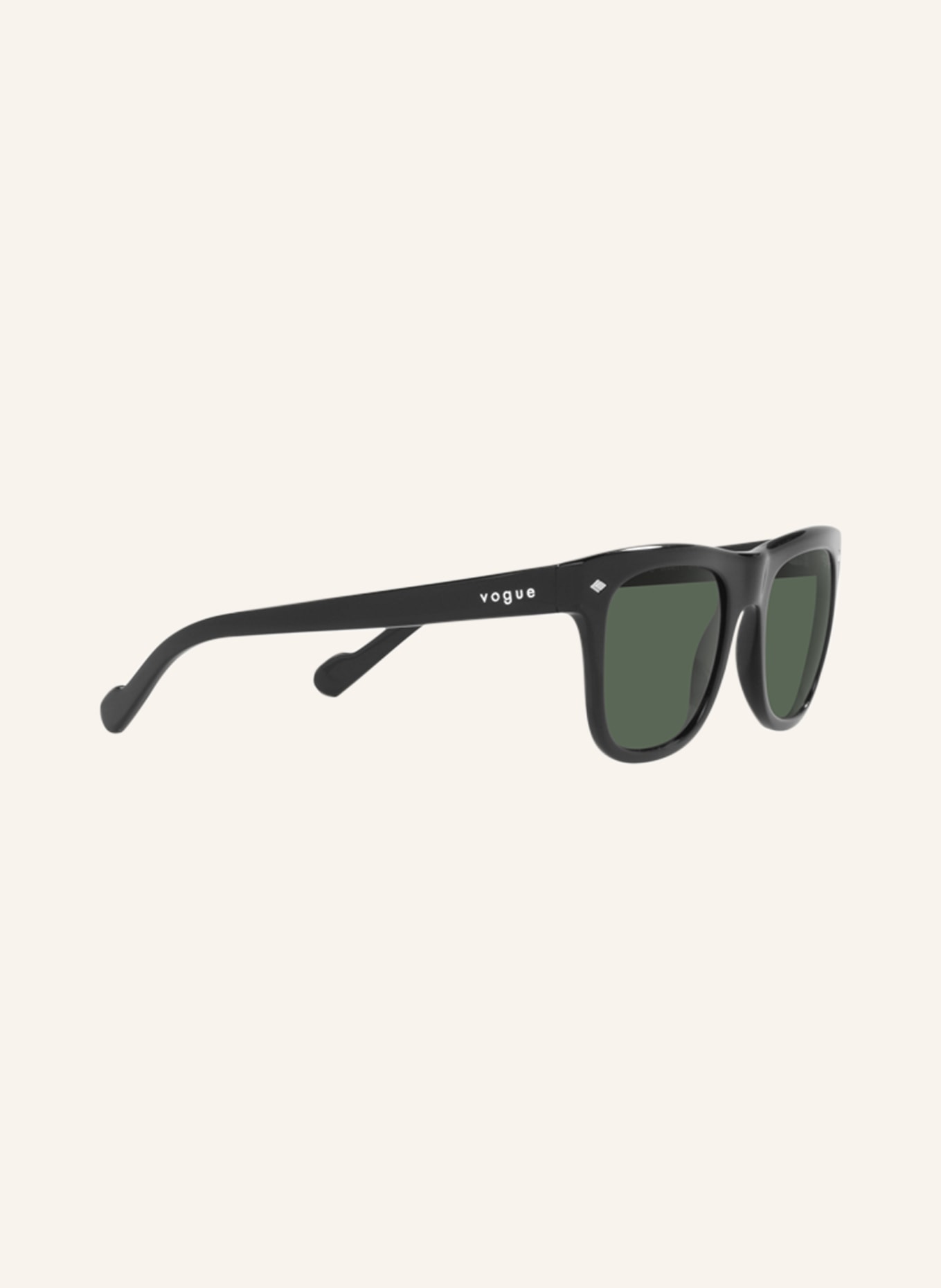 VOGUE Sunglasses VO5465S, Color: W44/71 - BLACK/ DARK GREEN (Image 3)