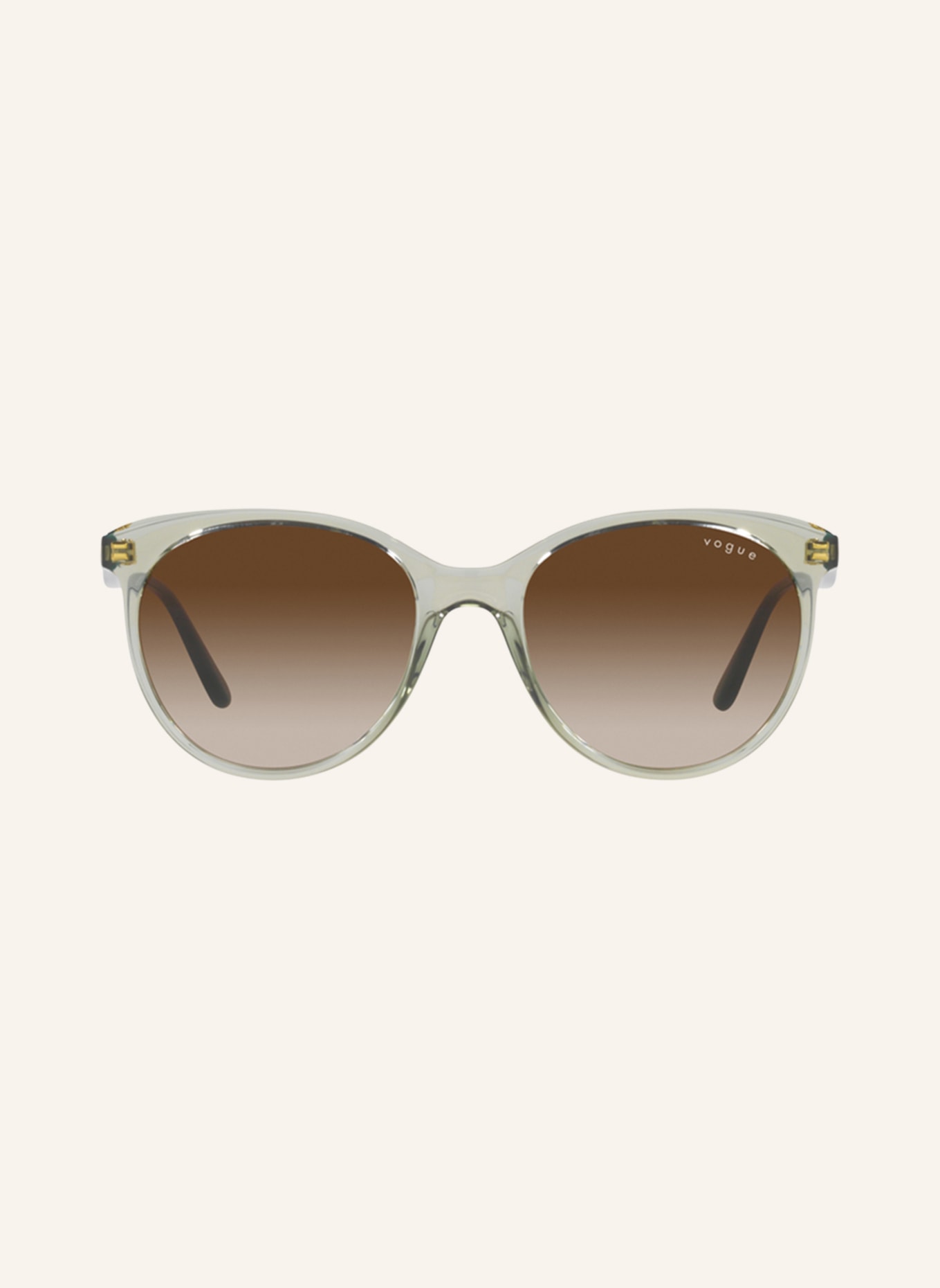 VOGUE Sunglasses VO5453S, Color: 302213 - LIGHT GREEN/ BROWN GRADIENT (Image 2)