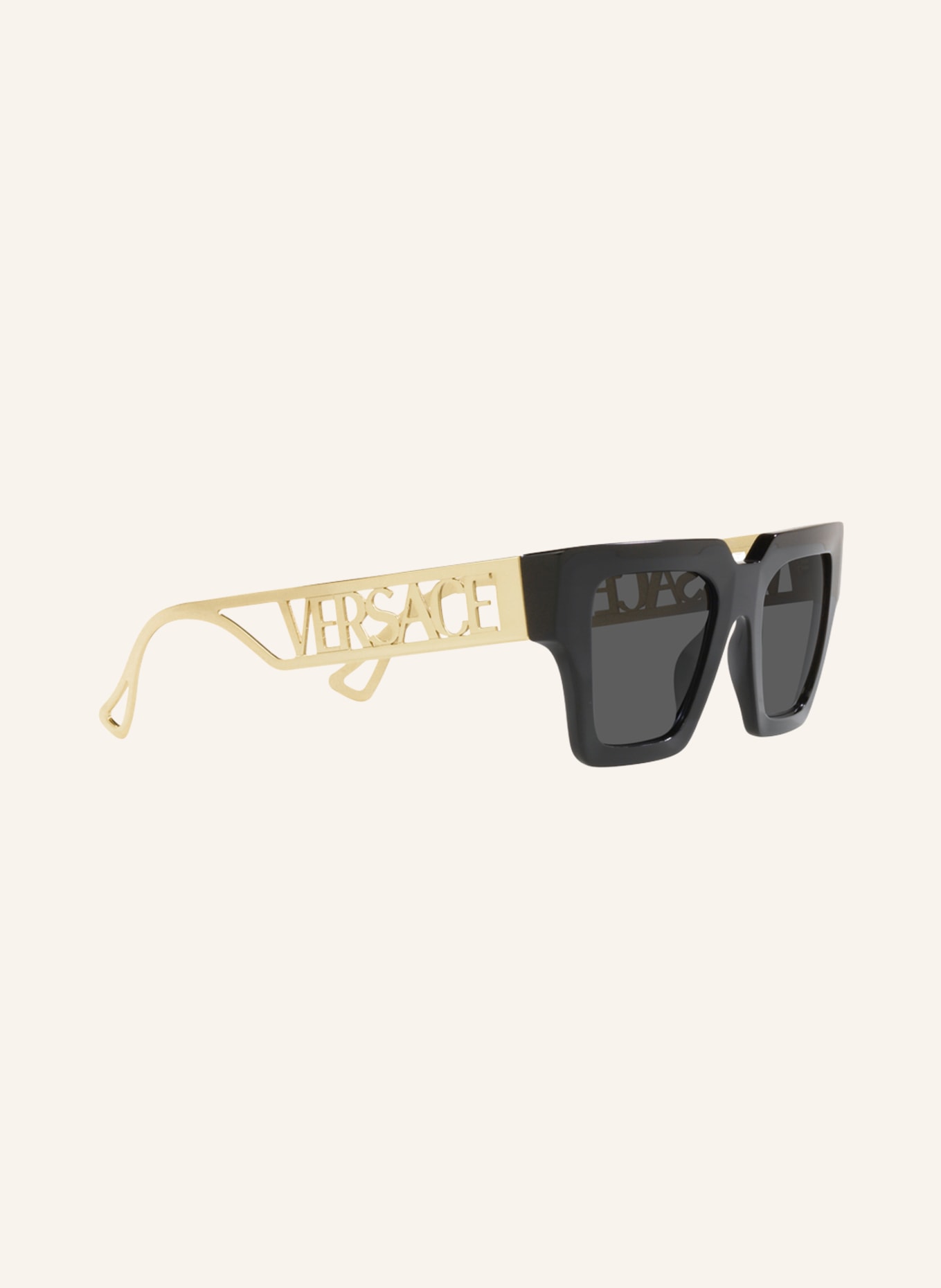 VERSACE Sonnenbrille VE4431: GB1/87 - SCHWARZ/ DUNKELGRAU